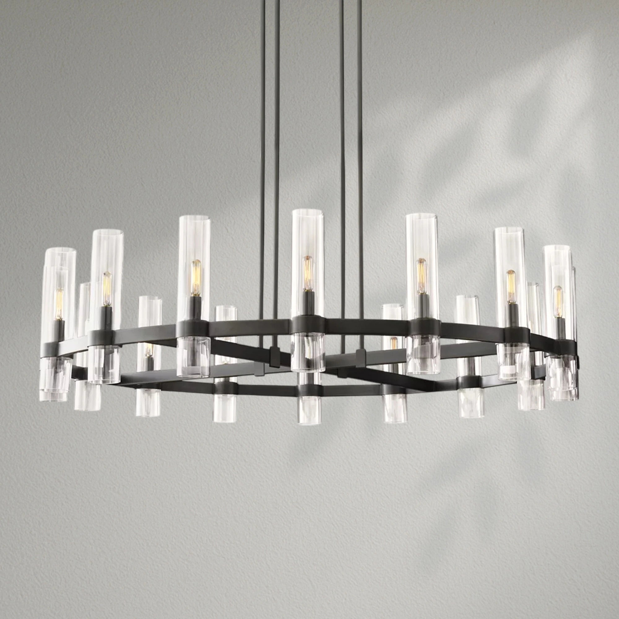 Savelle Glass Double Wall Sconce