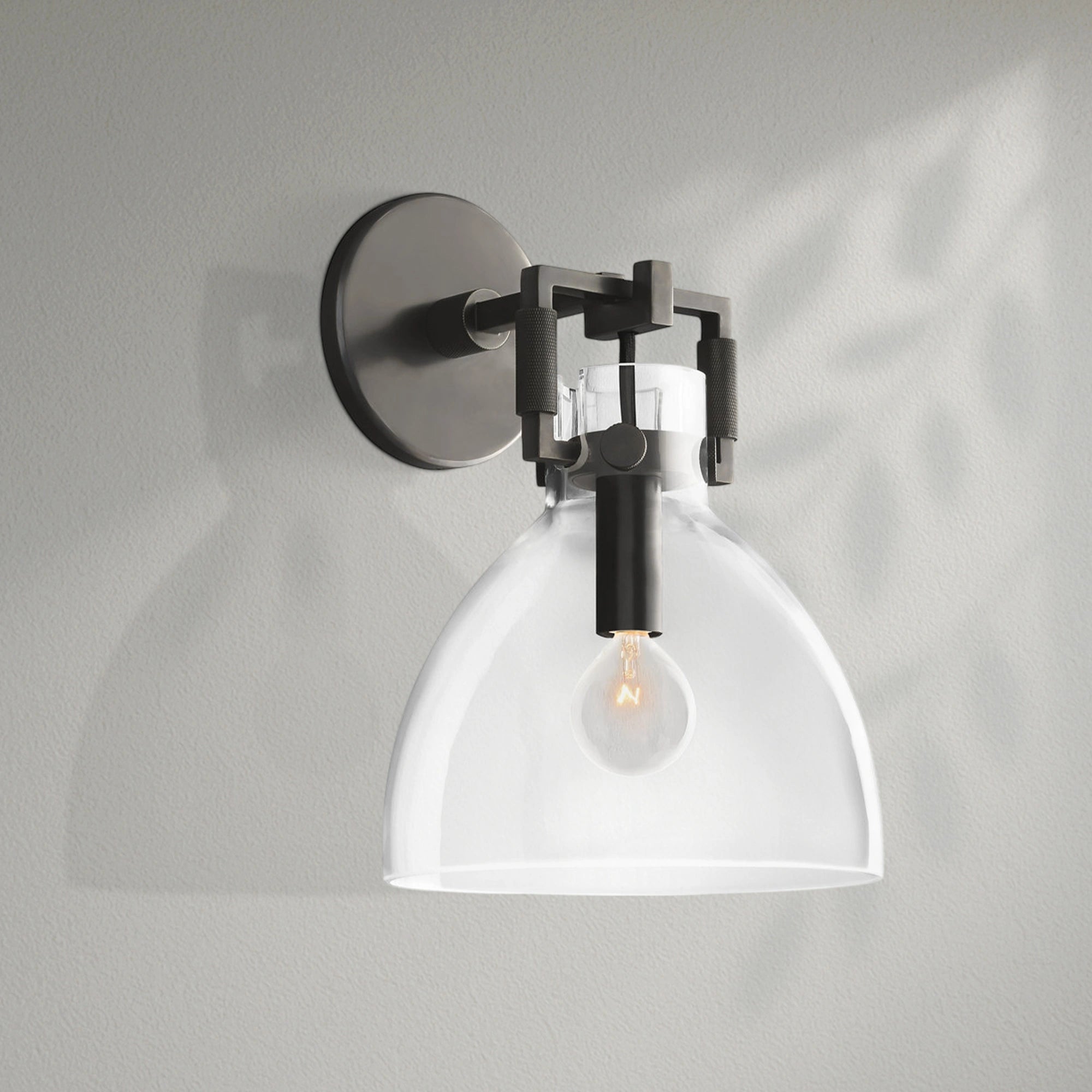 Machinis Glass Cloche Sconce