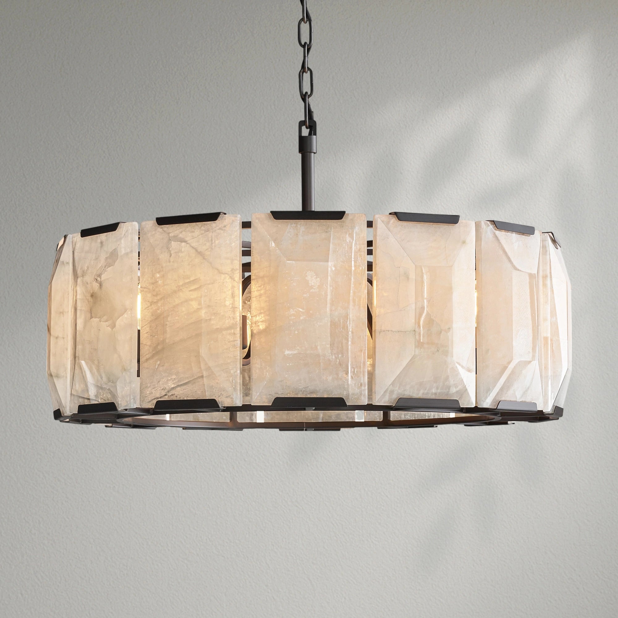 Harlows Calcite Round Chandelier