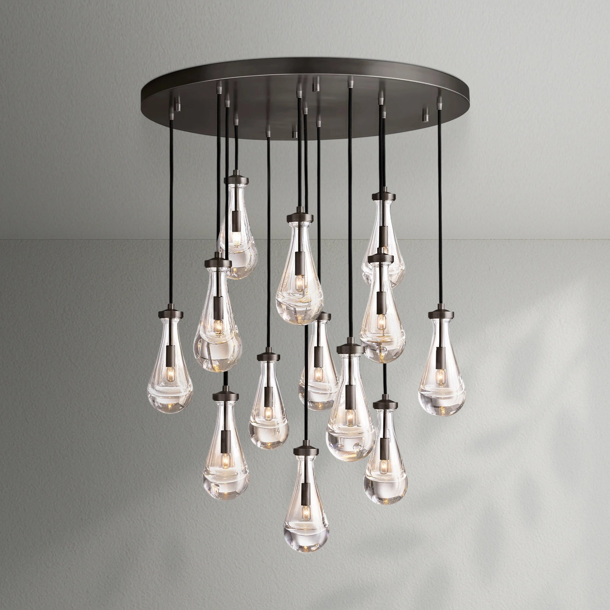 Raindrop Round Chandelier
