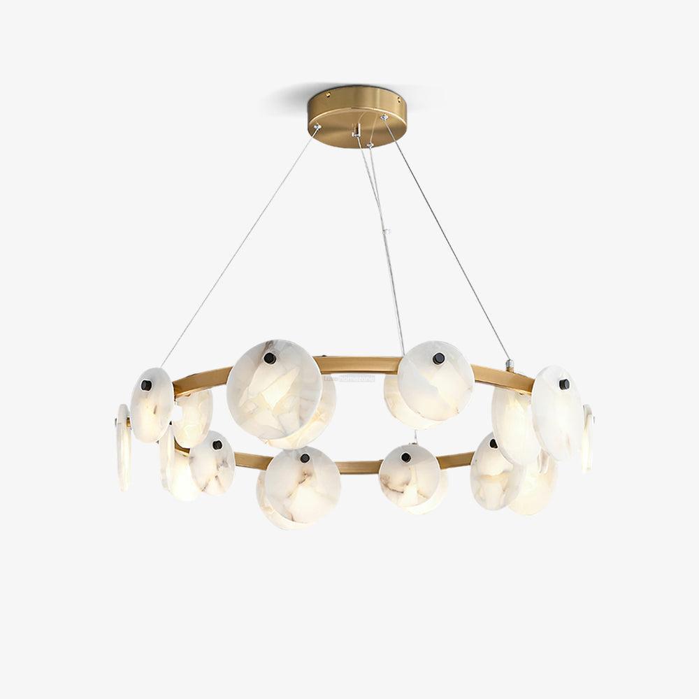 Trinidad Alabaster Chandelier with 8/10 heads