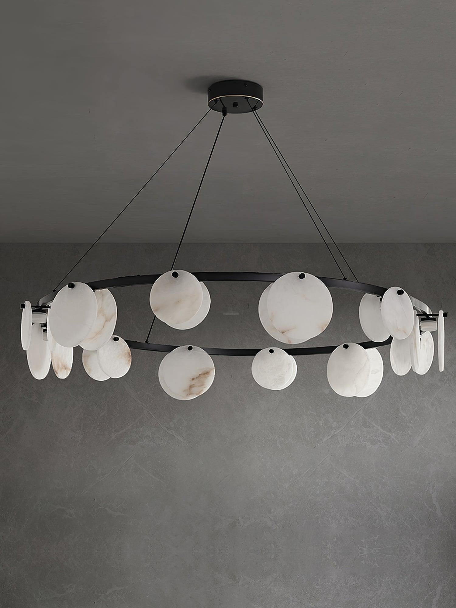 Trinidad Alabaster Chandelier with 8/10 heads