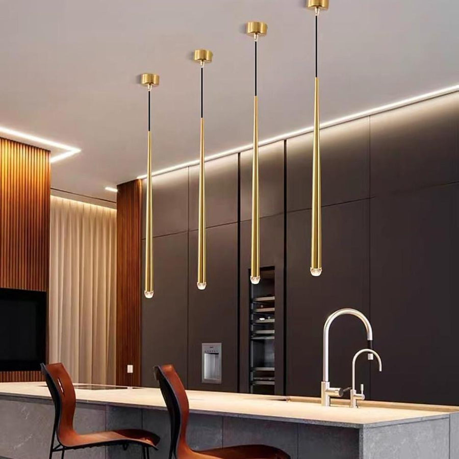 Aquitains Modern Round Pendant Light 24"