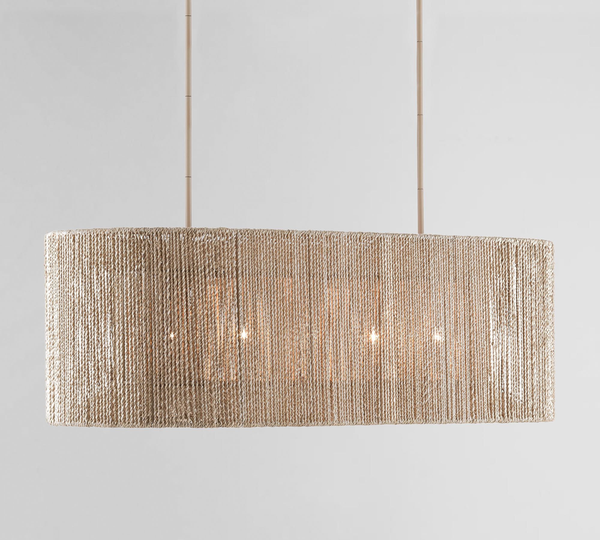 Farringtons Abaca Linear Chandelier