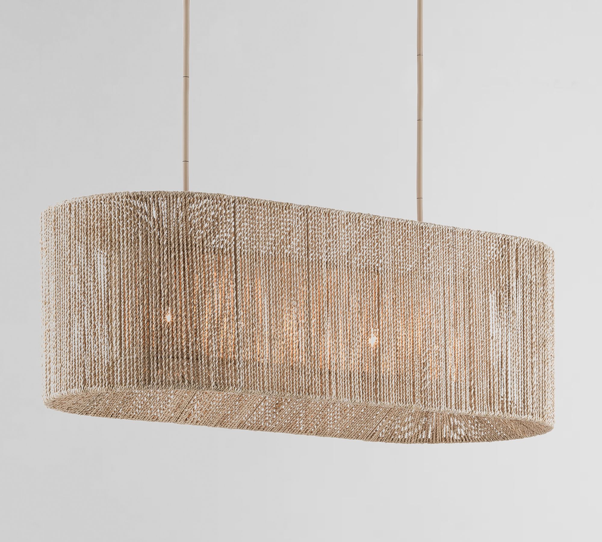 Farringtons Abaca Linear Chandelier