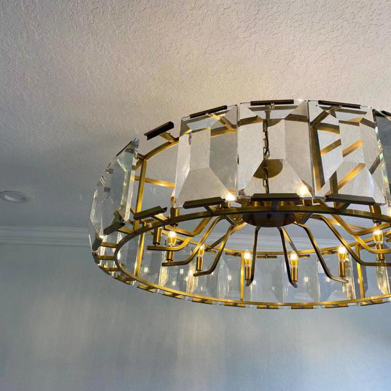 Harlows Crystal Round Chandelier