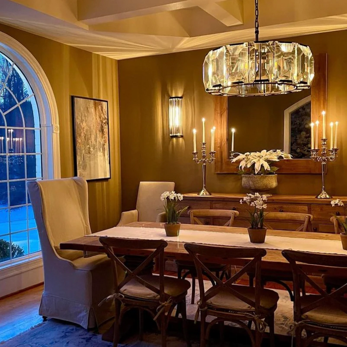 Harlows Crystal Round Chandelier