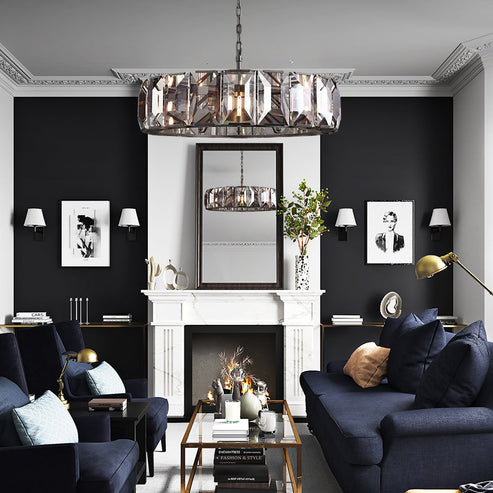 Harlows Crystal Round Chandelier