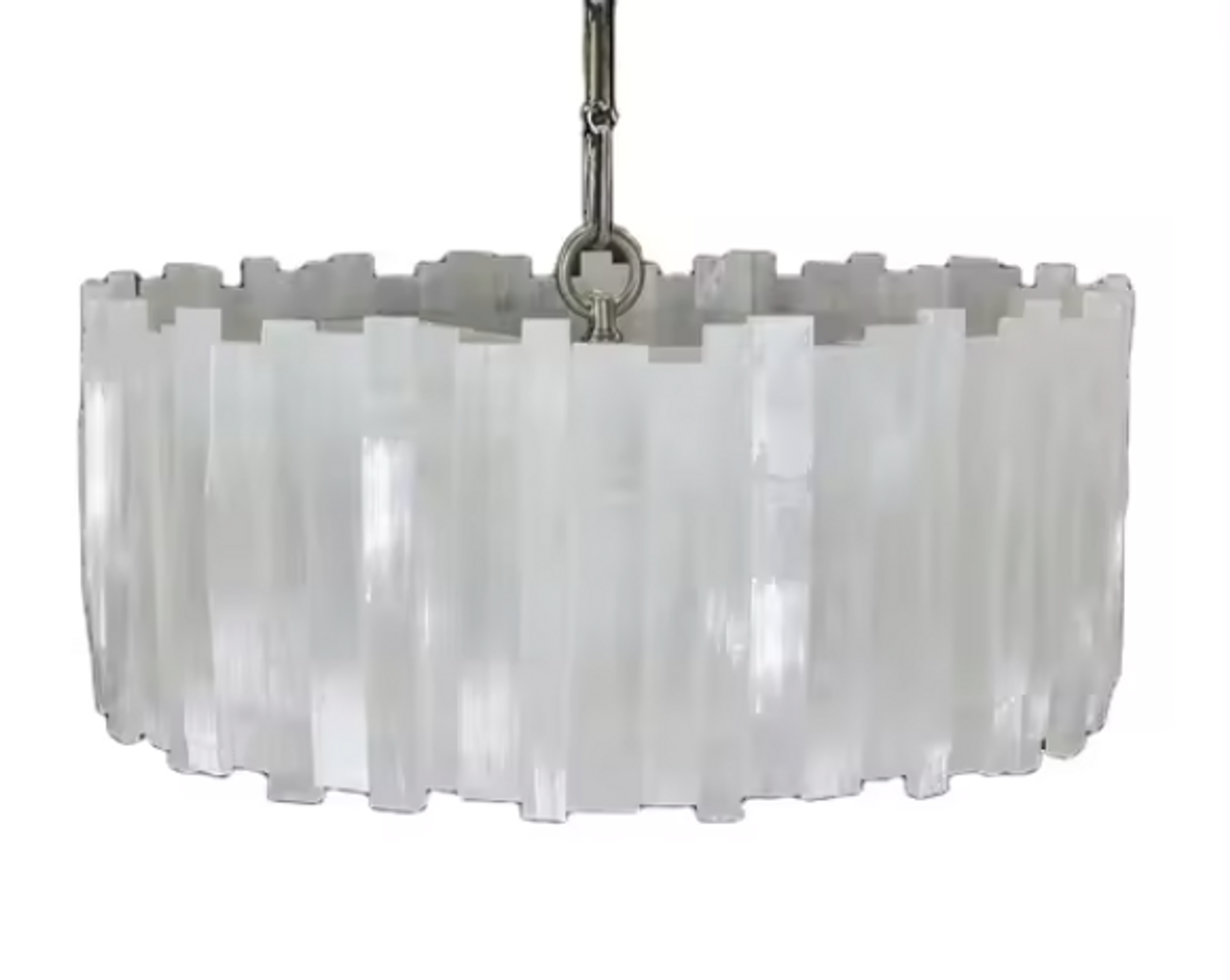 Shahida Selenite Chandelier - Luster Gaze