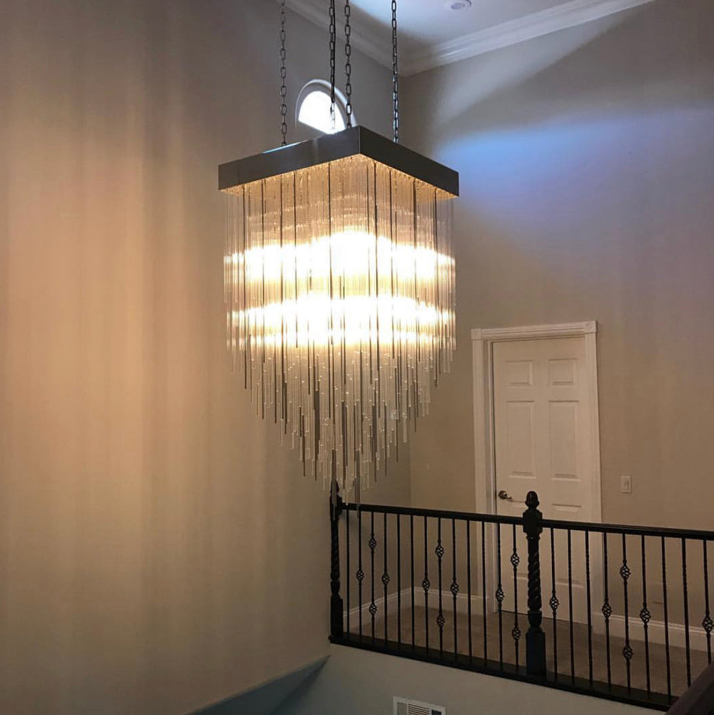 Cascadas Square Chandelier