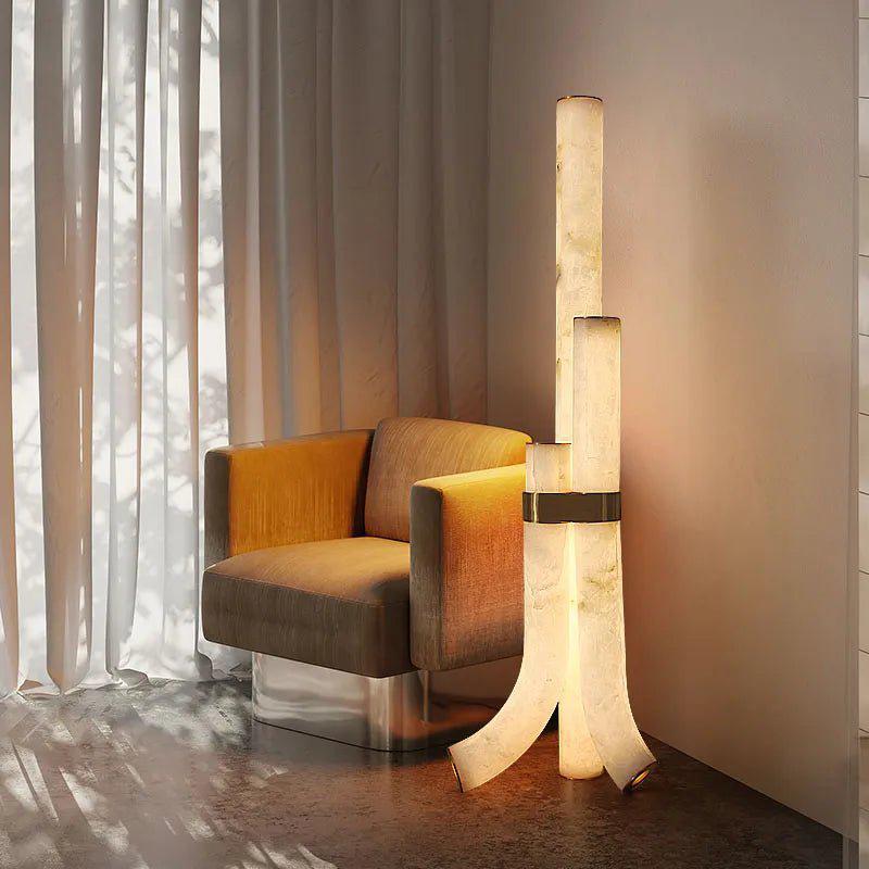 Kanon Alabaster Floor Lamp
