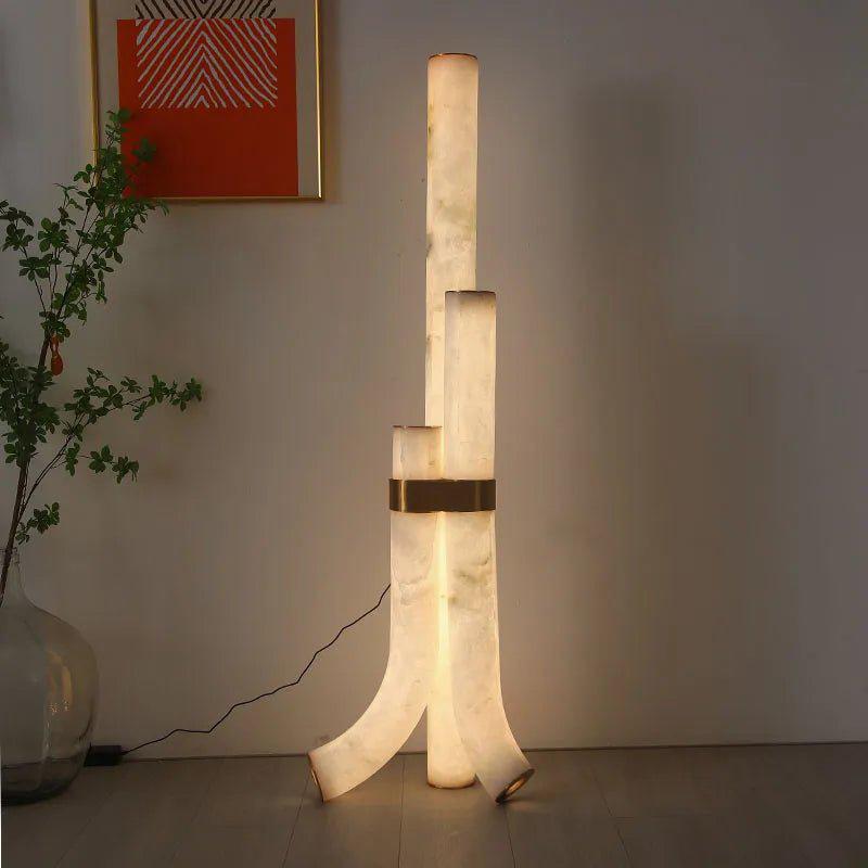 Kanon Alabaster Floor Lamp