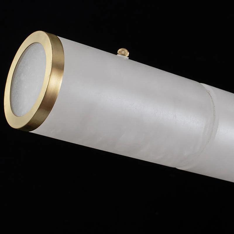 Alabaster Anne Art Linear Chandelier