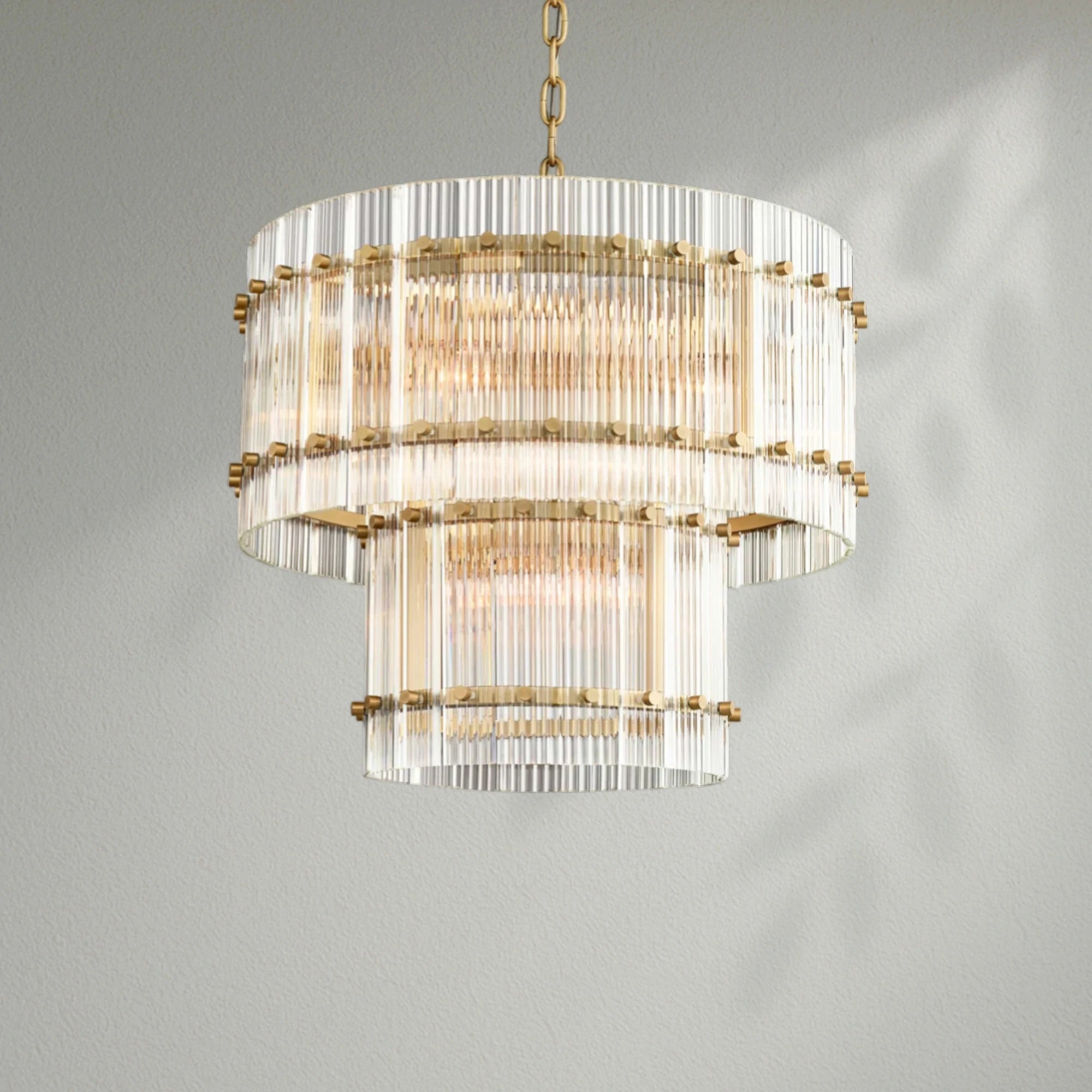 Sun Marco Two-Tier Luxury Round Chandelier