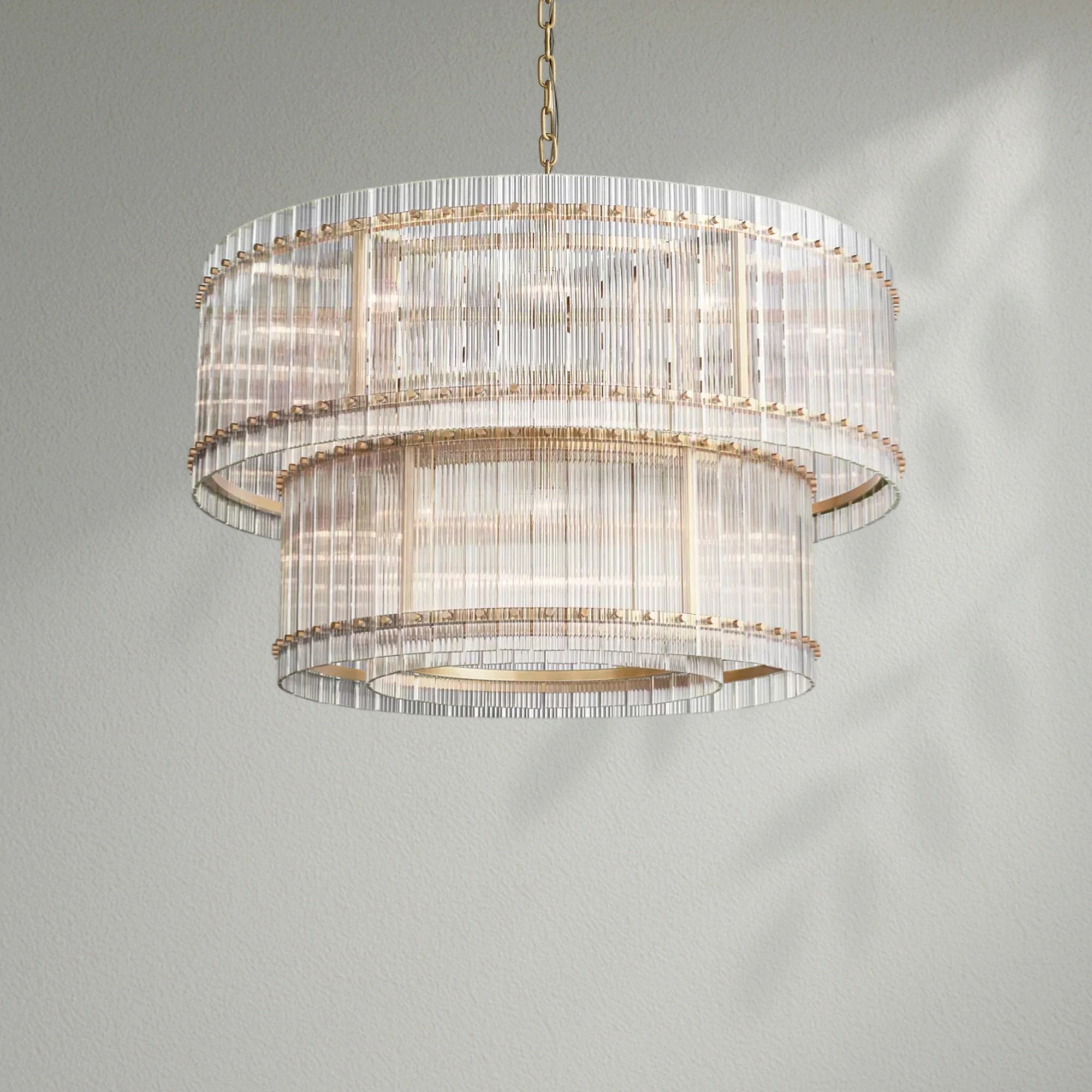 Sun Marco Two-Tier Luxury Round Chandelier