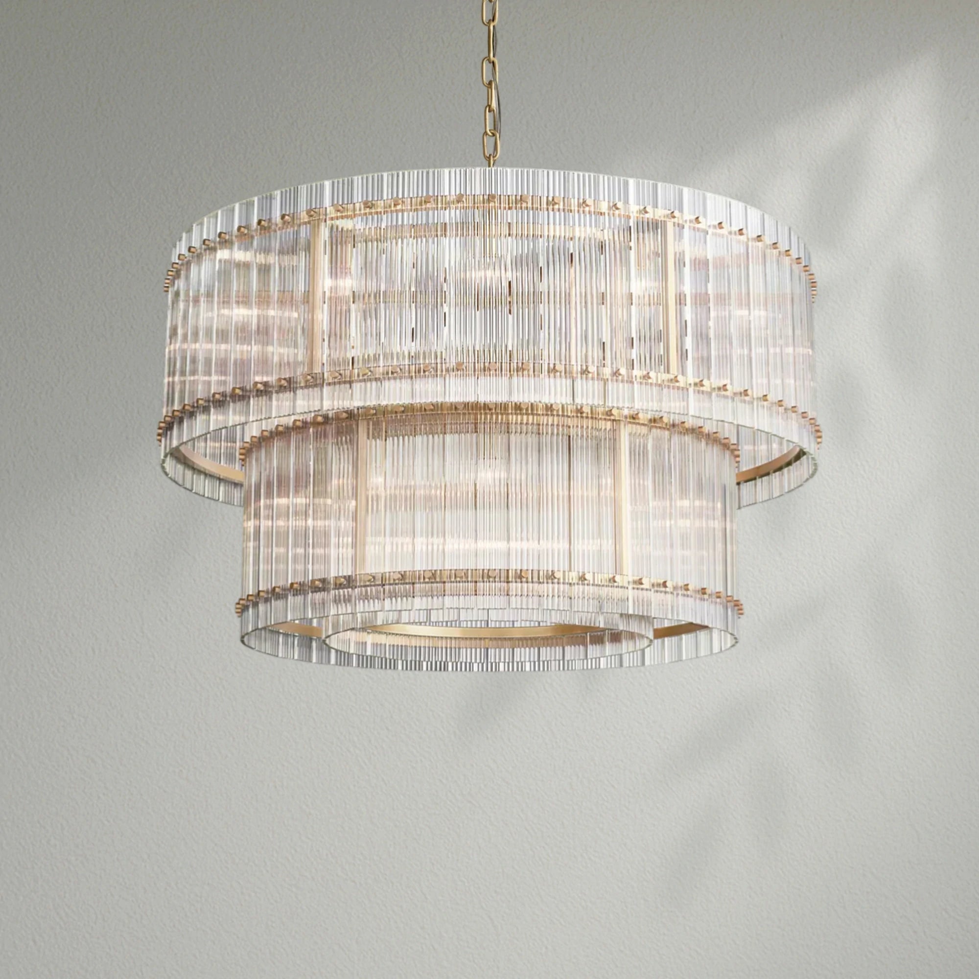 Sun Marco Two-Tier Luxury Round Chandelier