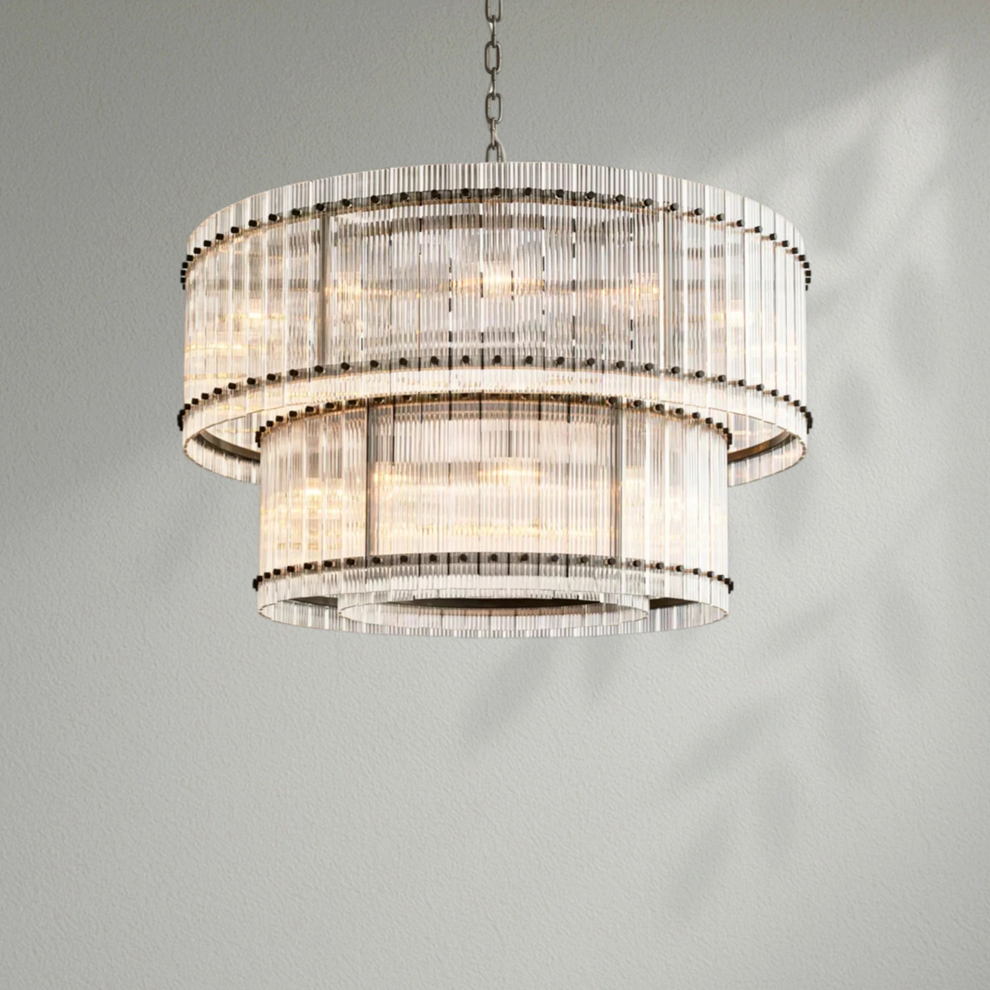 Sun Marco Two-Tier Luxury Round Chandelier