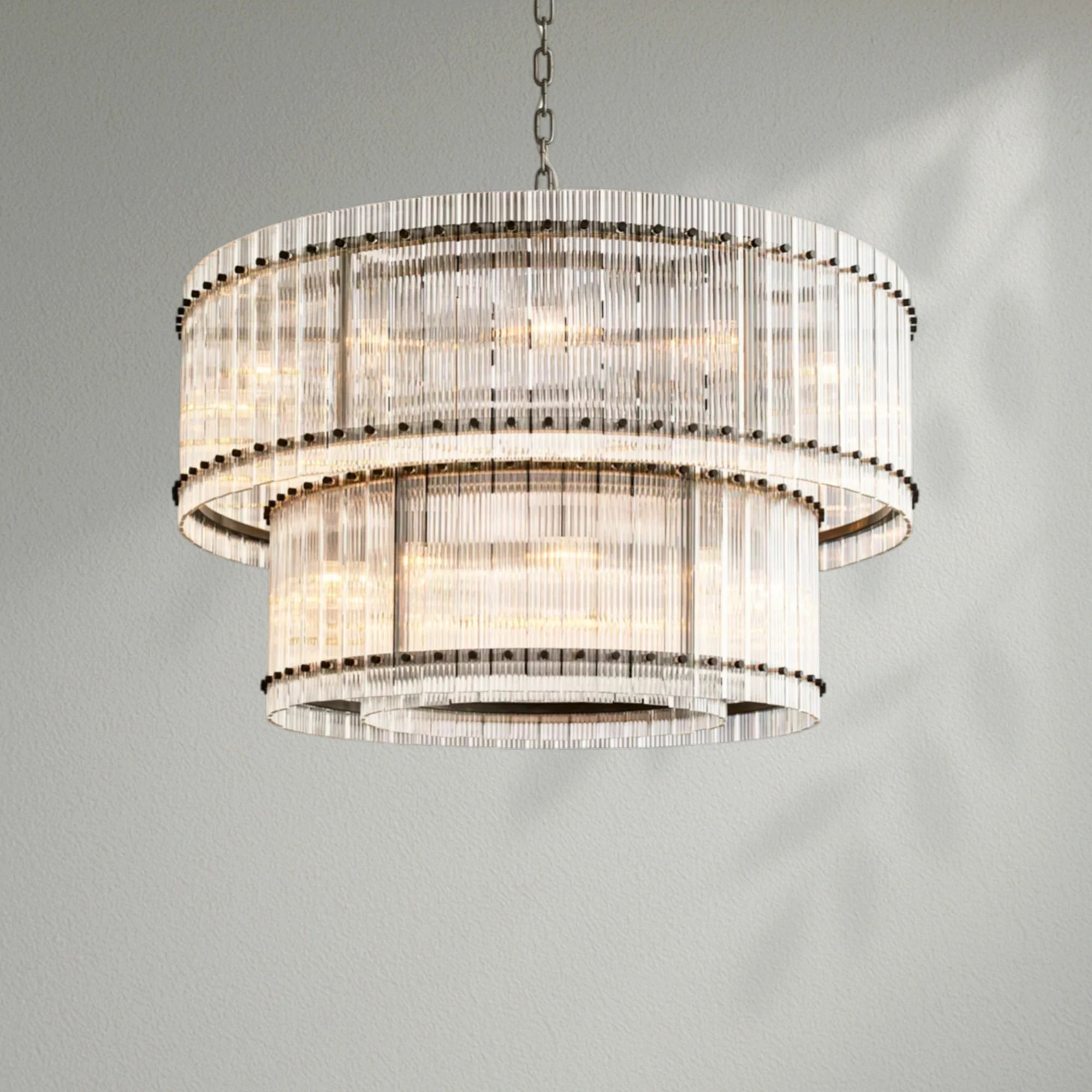 Sun Marco Two-Tier Luxury Round Chandelier