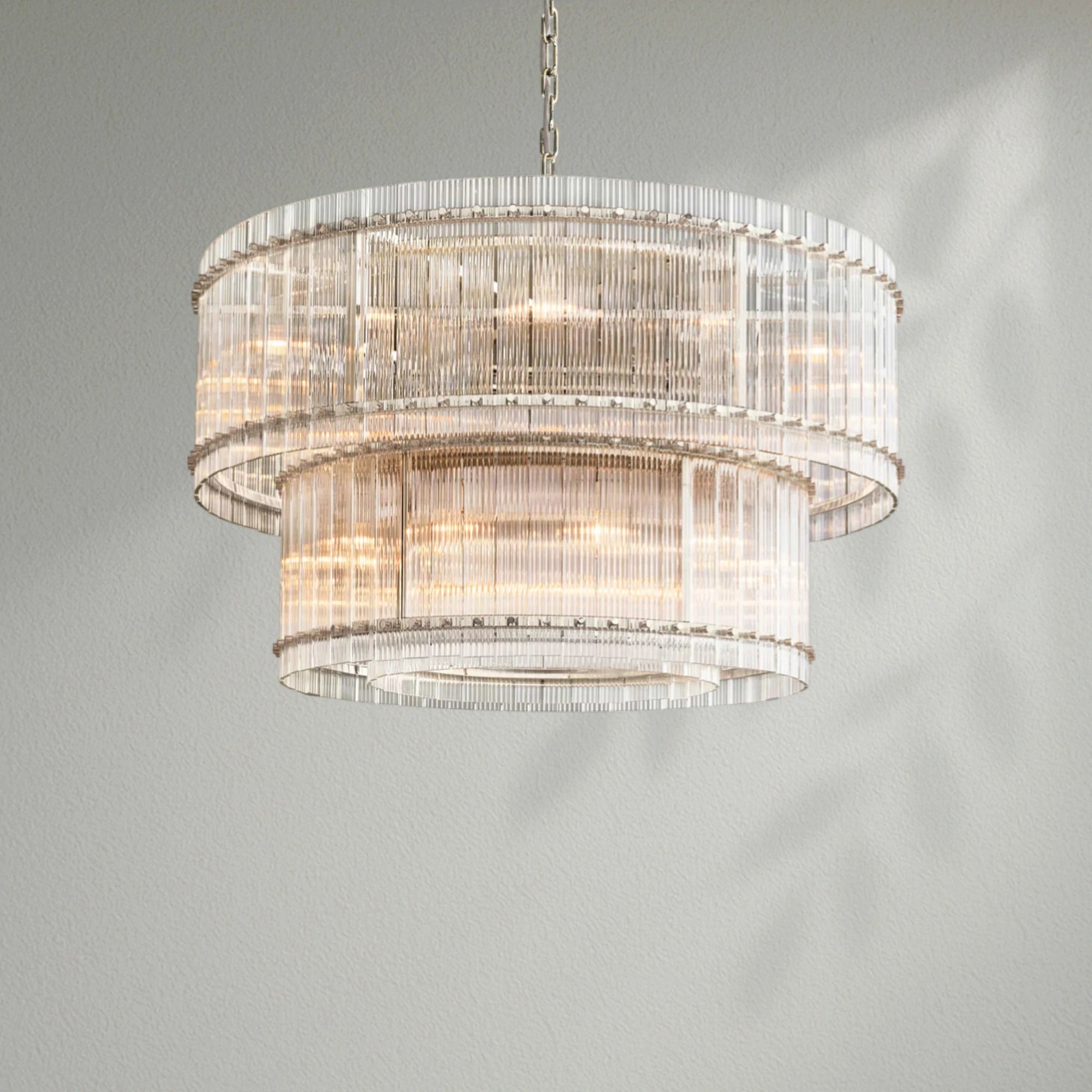 Sun Marco Two-Tier Luxury Round Chandelier