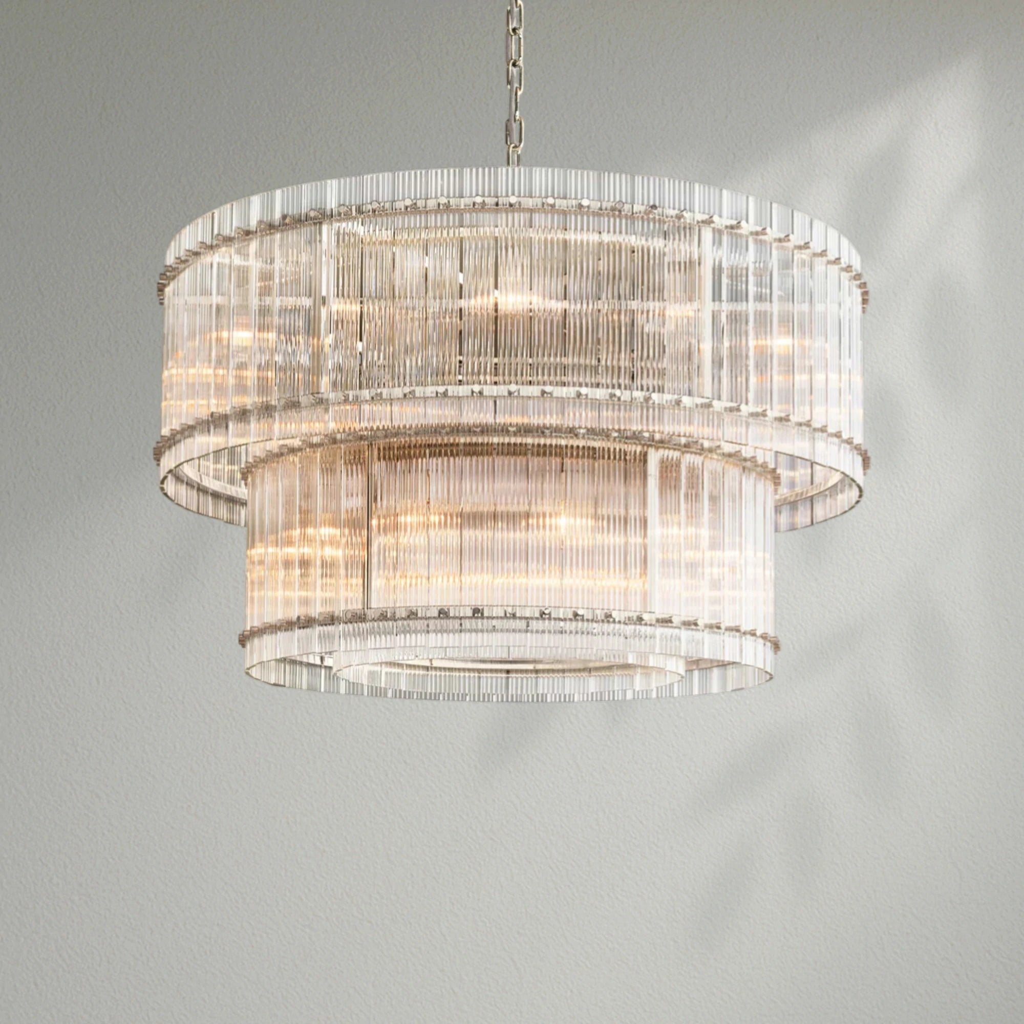 Sun Marco Two-Tier Luxury Round Chandelier