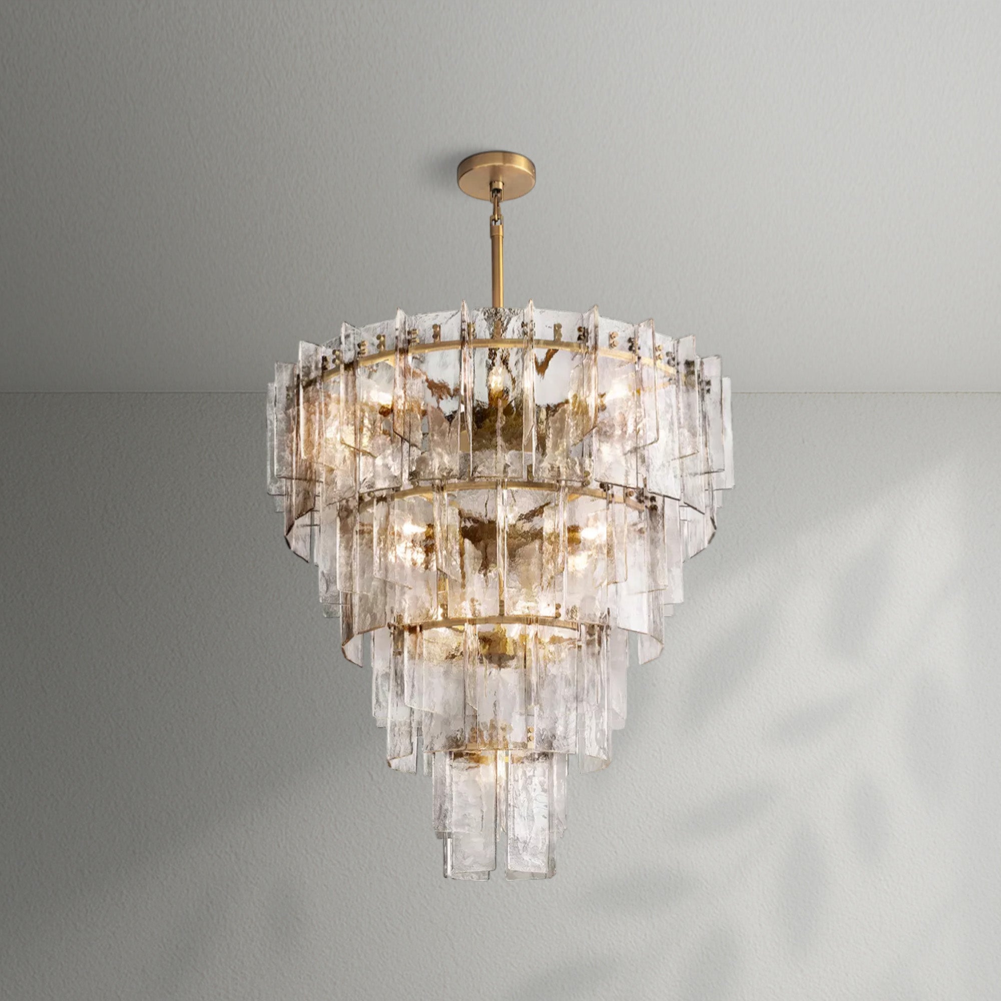 Lattico Multi-Layer Round Chandelier