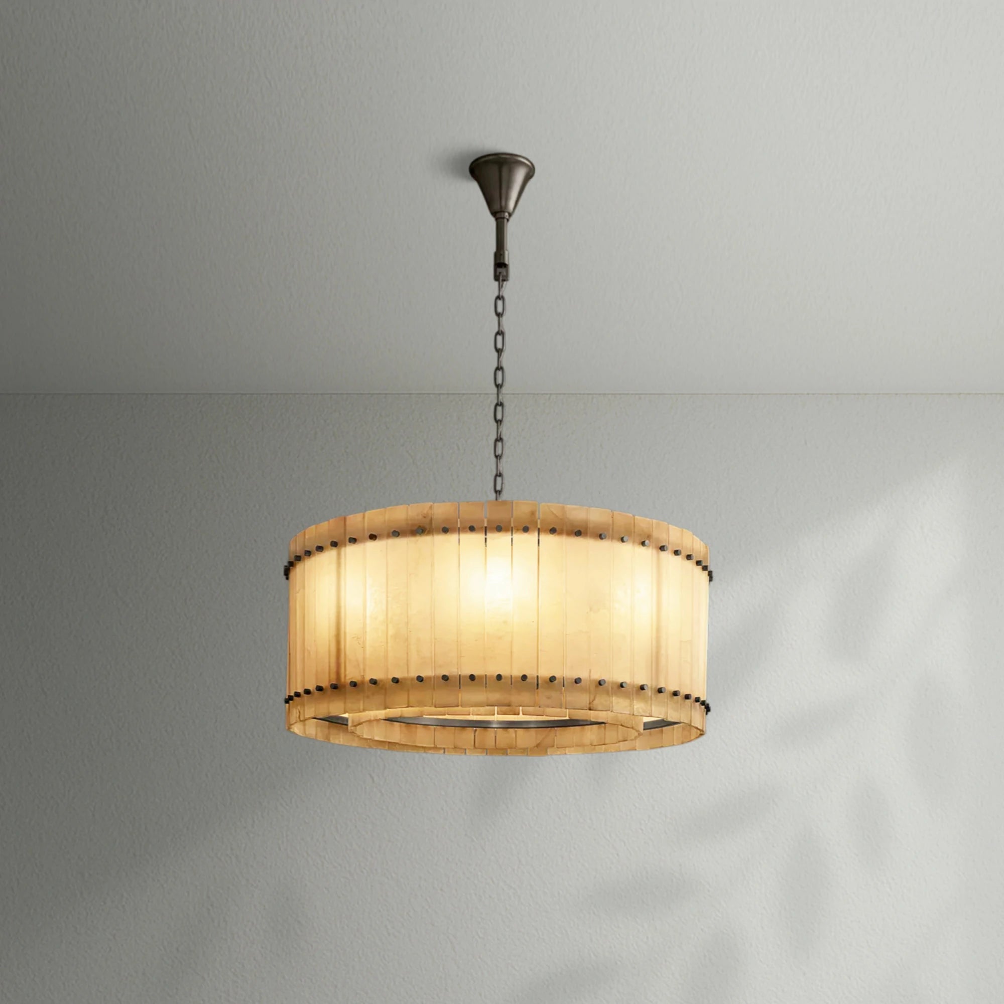 Sun Marco Alabaster Round Chandelier
