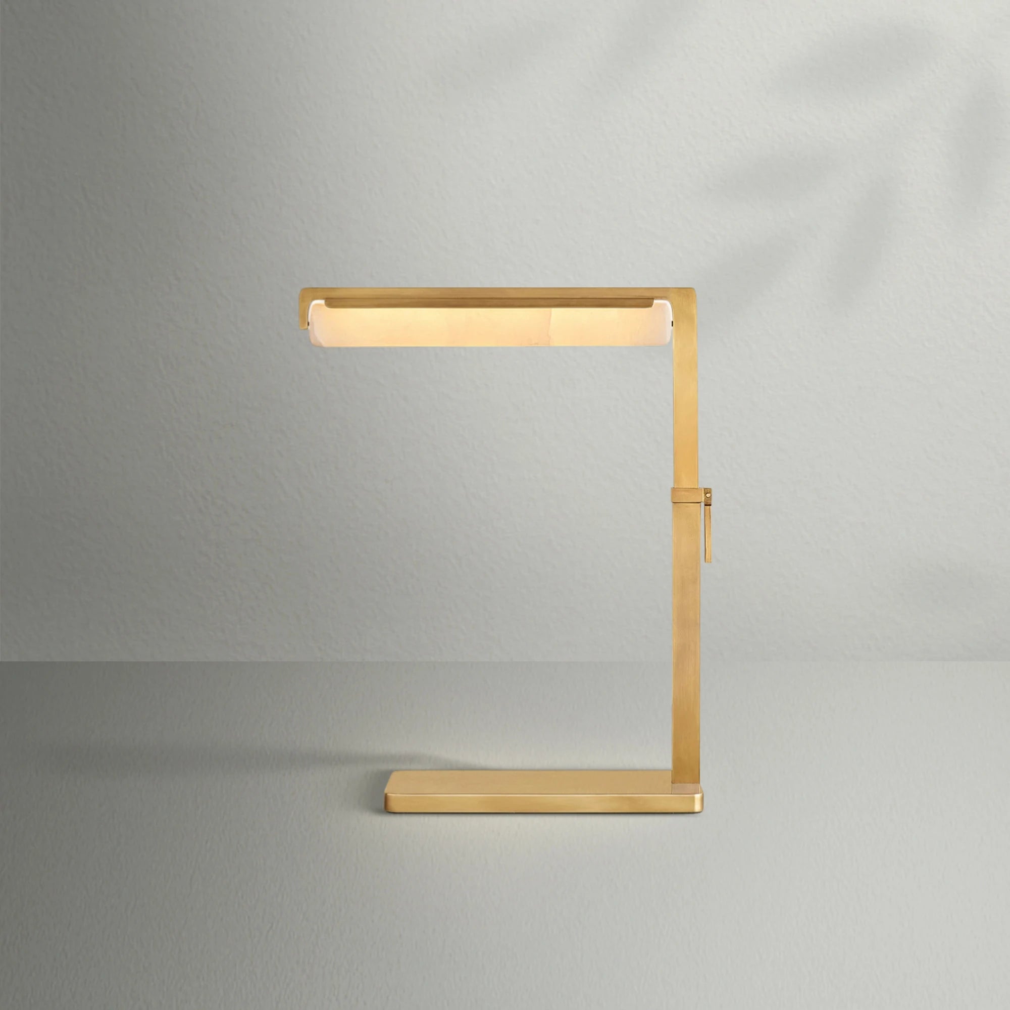 Aedubon Alabaster Task Table Lamp