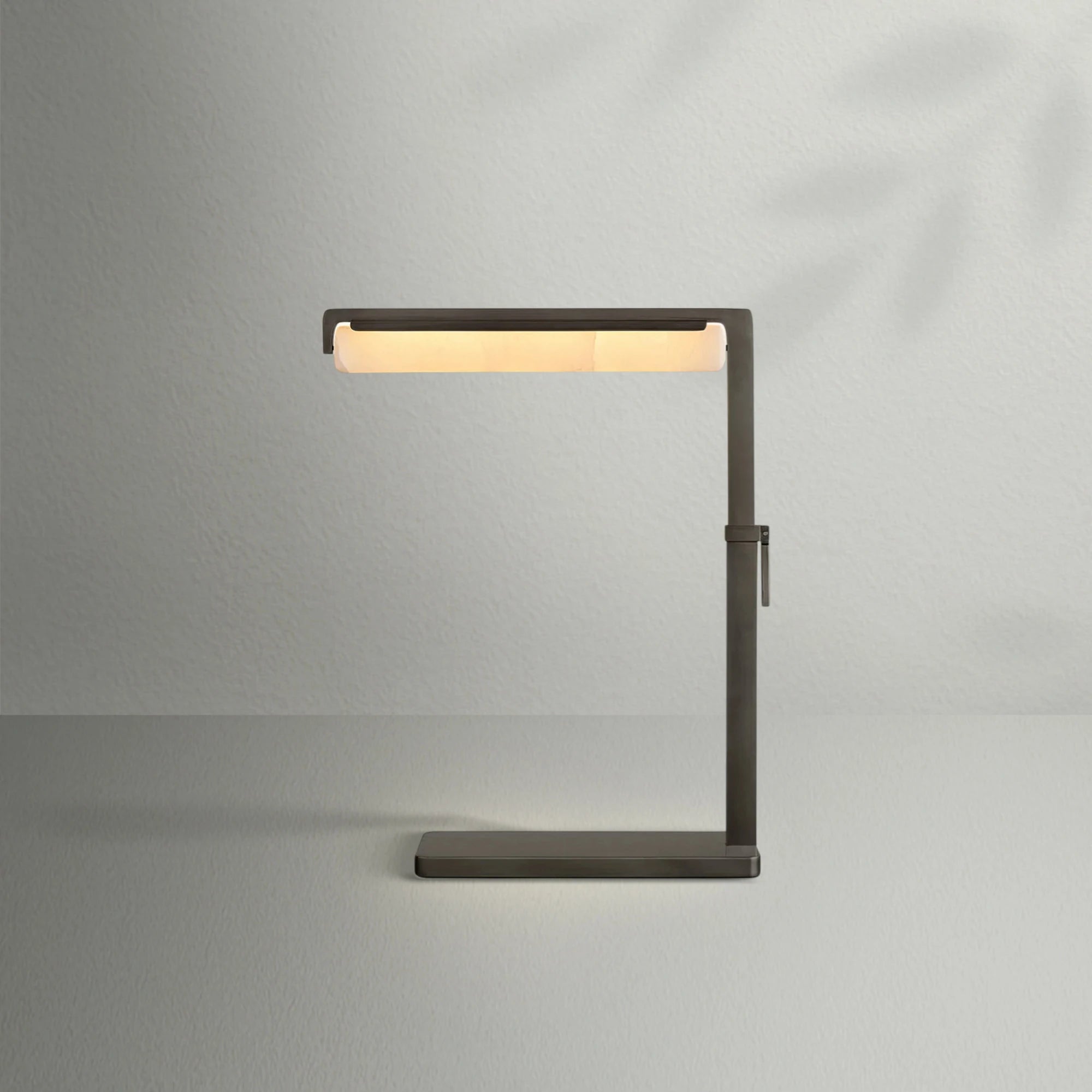 Aedubon Alabaster Task Table Lamp