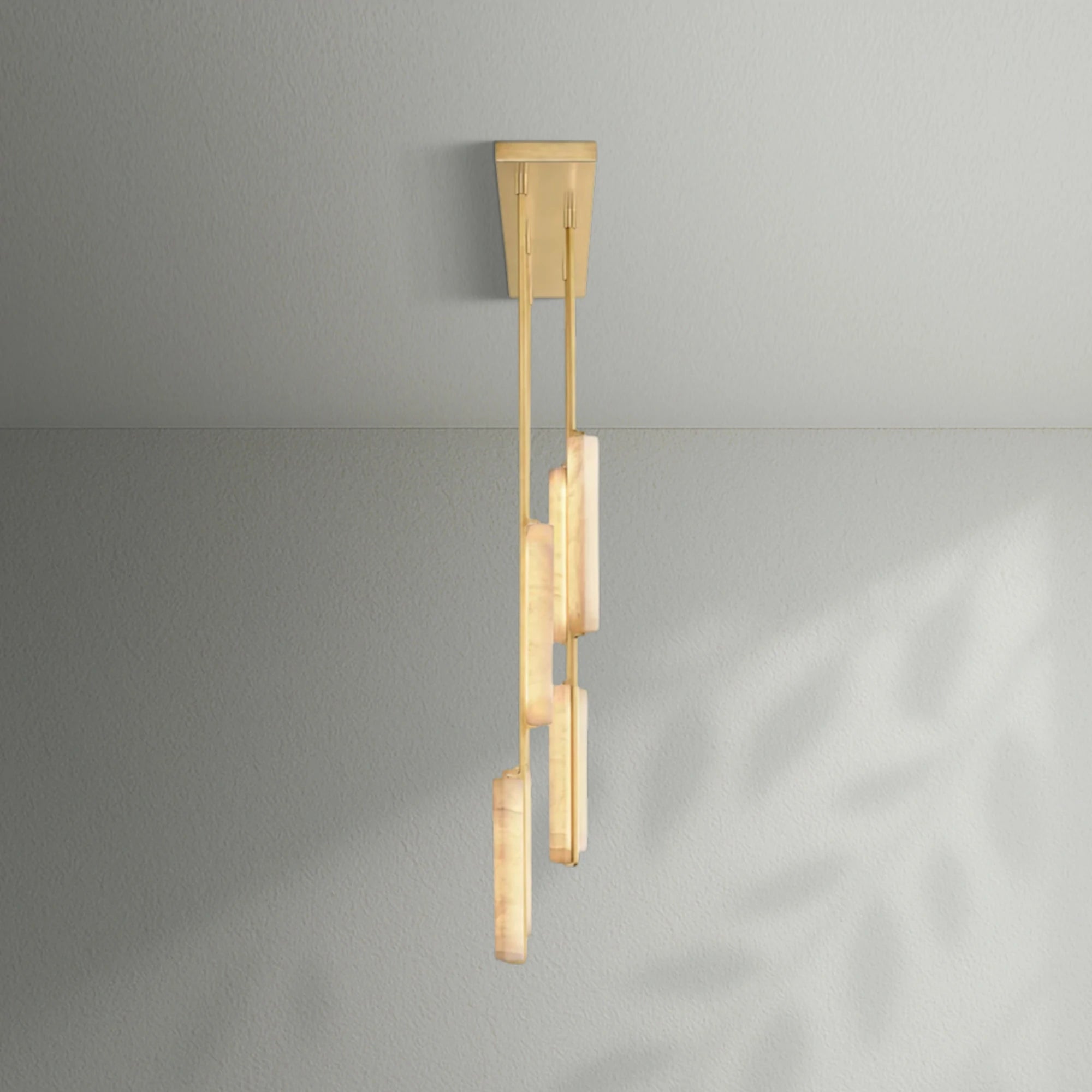 Aedubon Alabaster Linear Chandelier