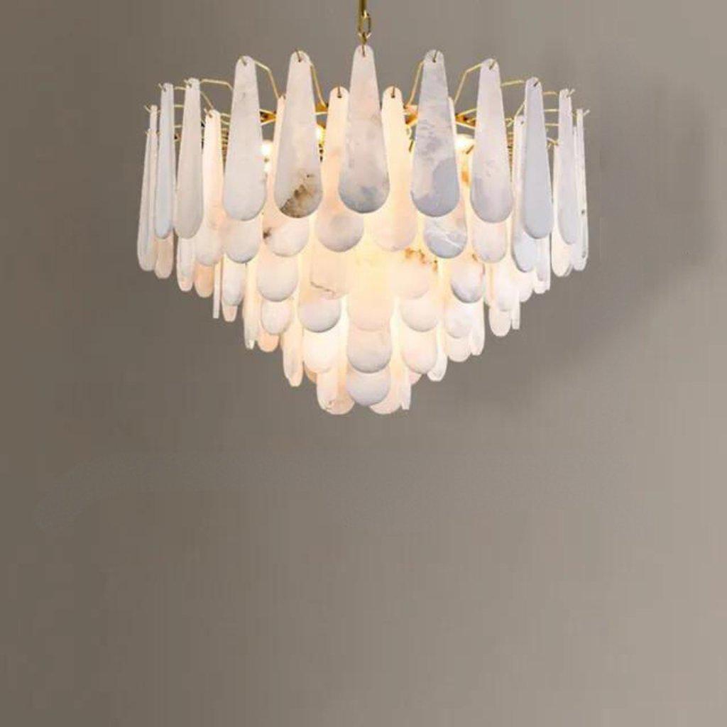 Patra Alabaster Chandelier Light