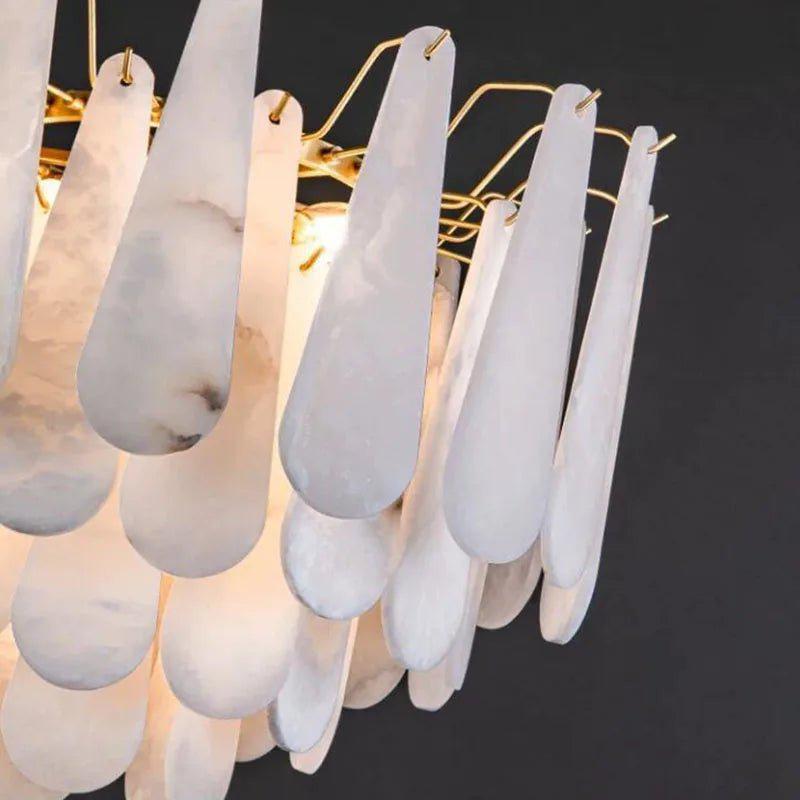 Patra Alabaster Chandelier Light