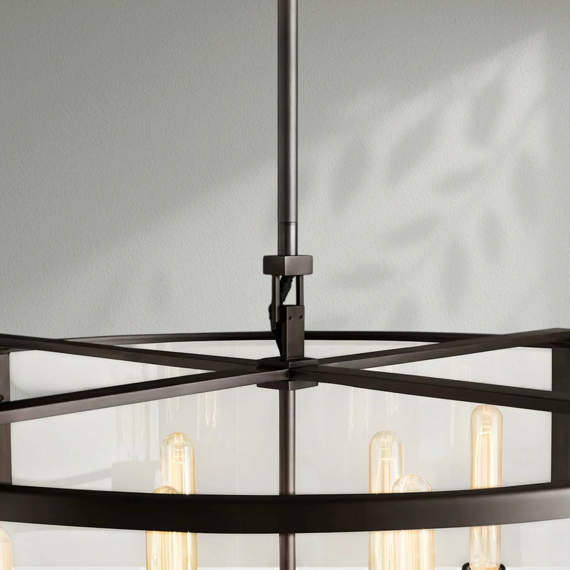 Bickman Glass Round Chandelier