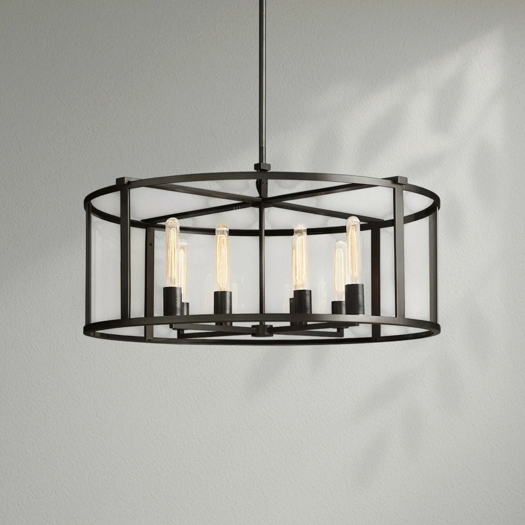 Bickman Glass Round Chandelier
