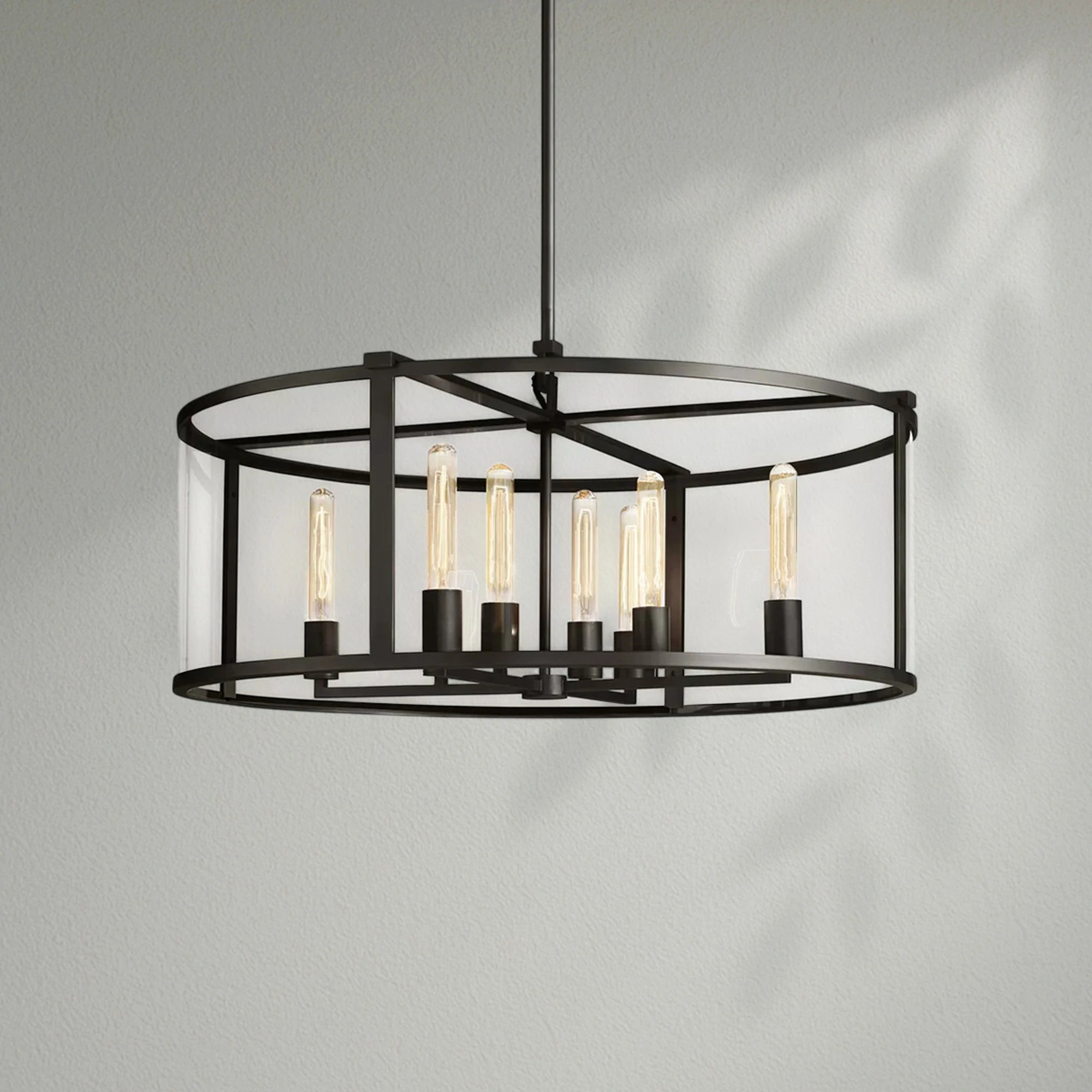 Bickman Glass Round Chandelier