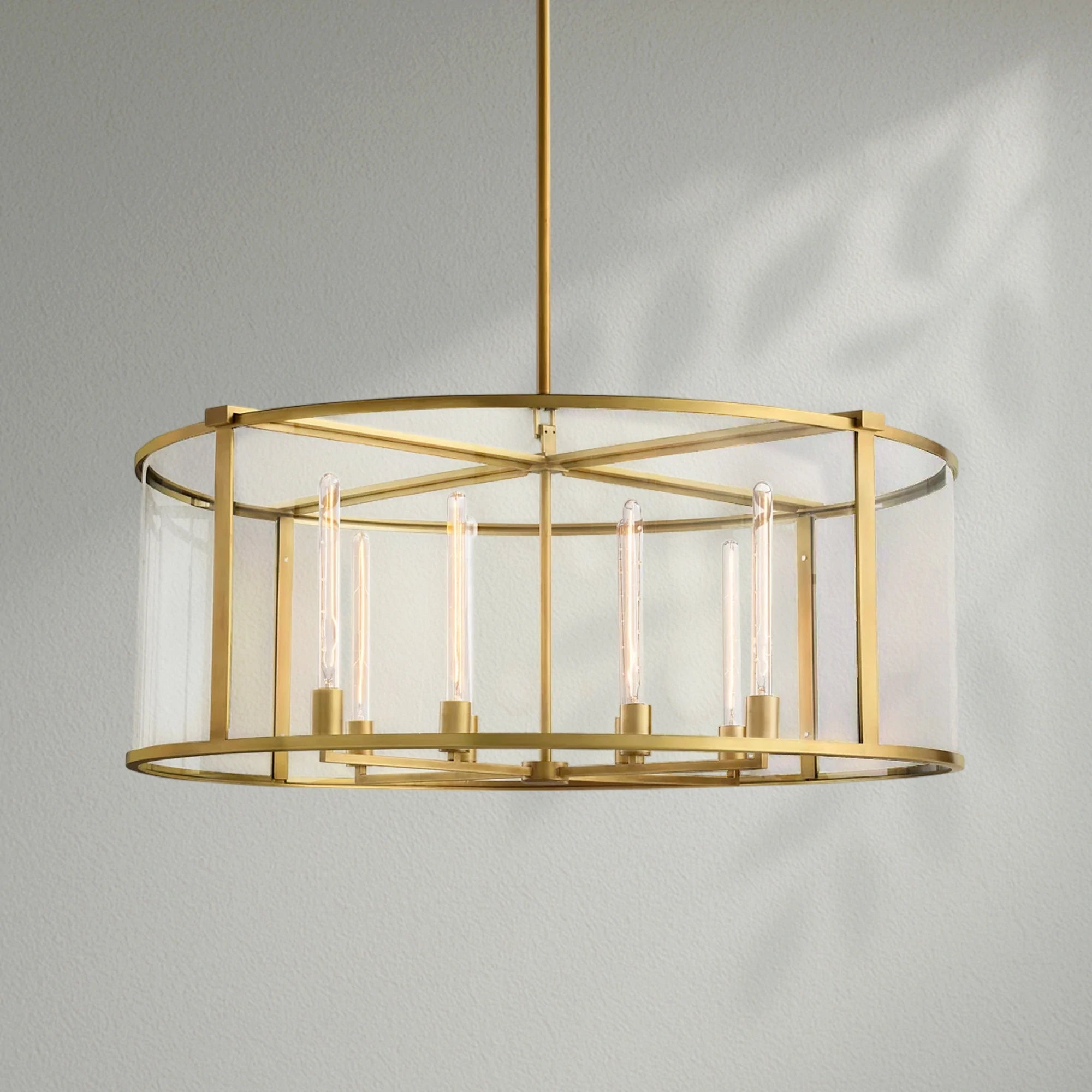Bickman Glass Round Chandelier