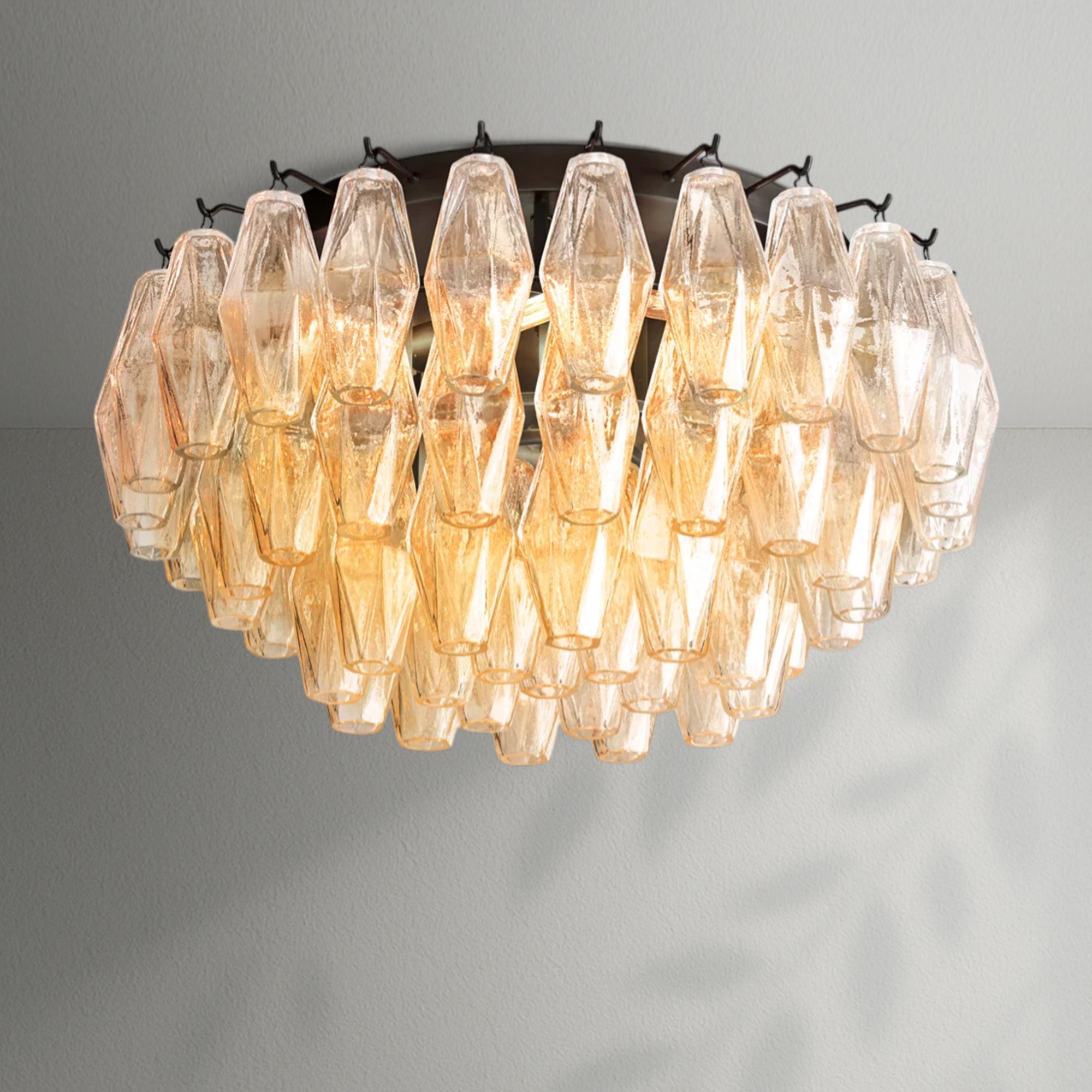Chiaran Glass Flushmount