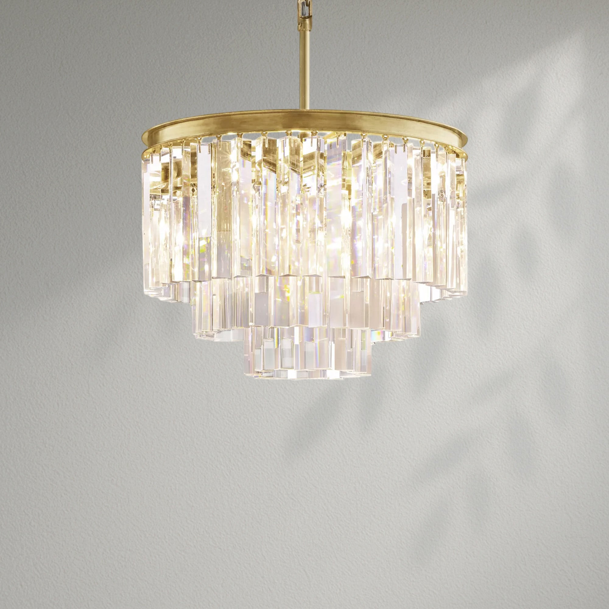 1920s Odeom Round Chandelier