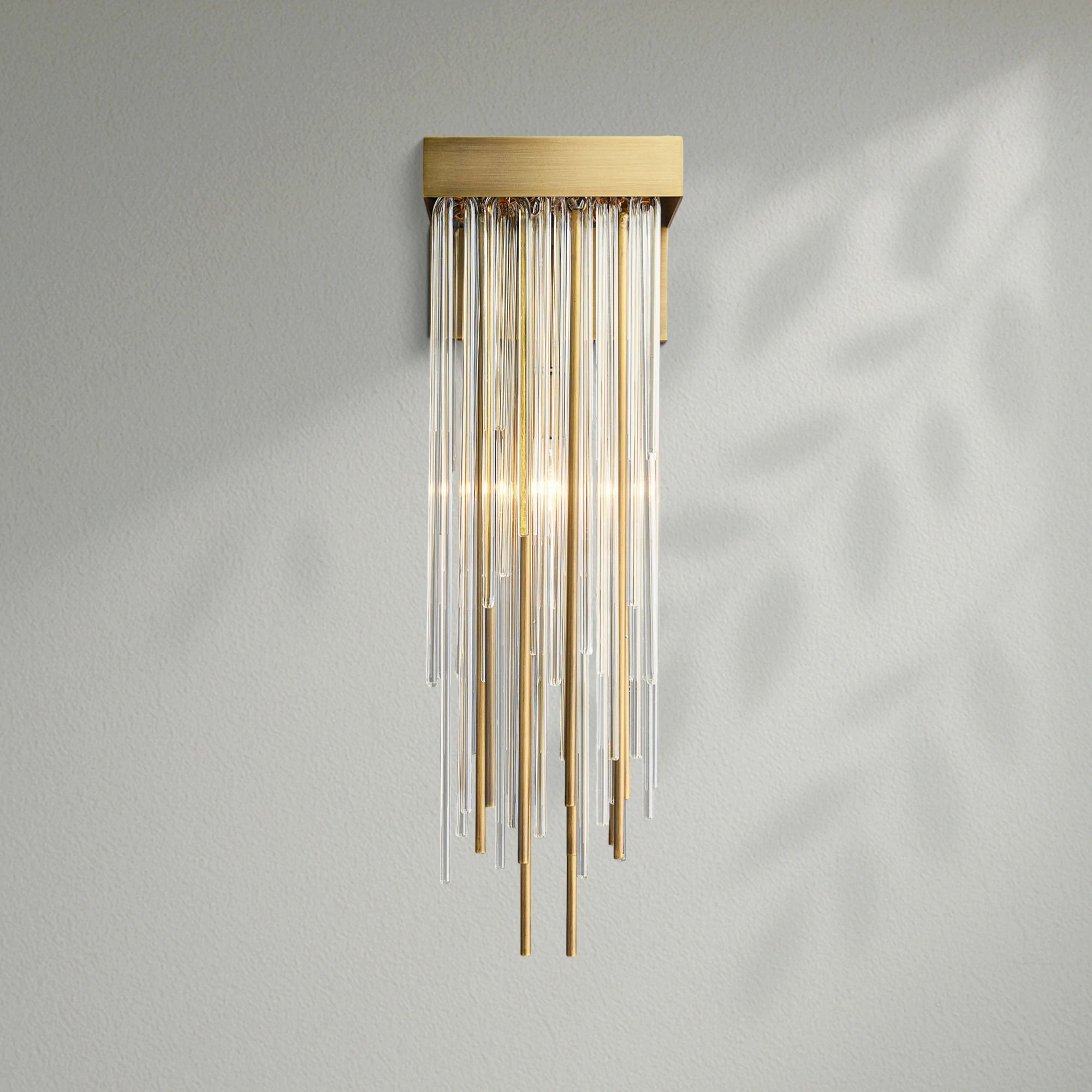 Cascadas Blown Glass Wall Sconce
