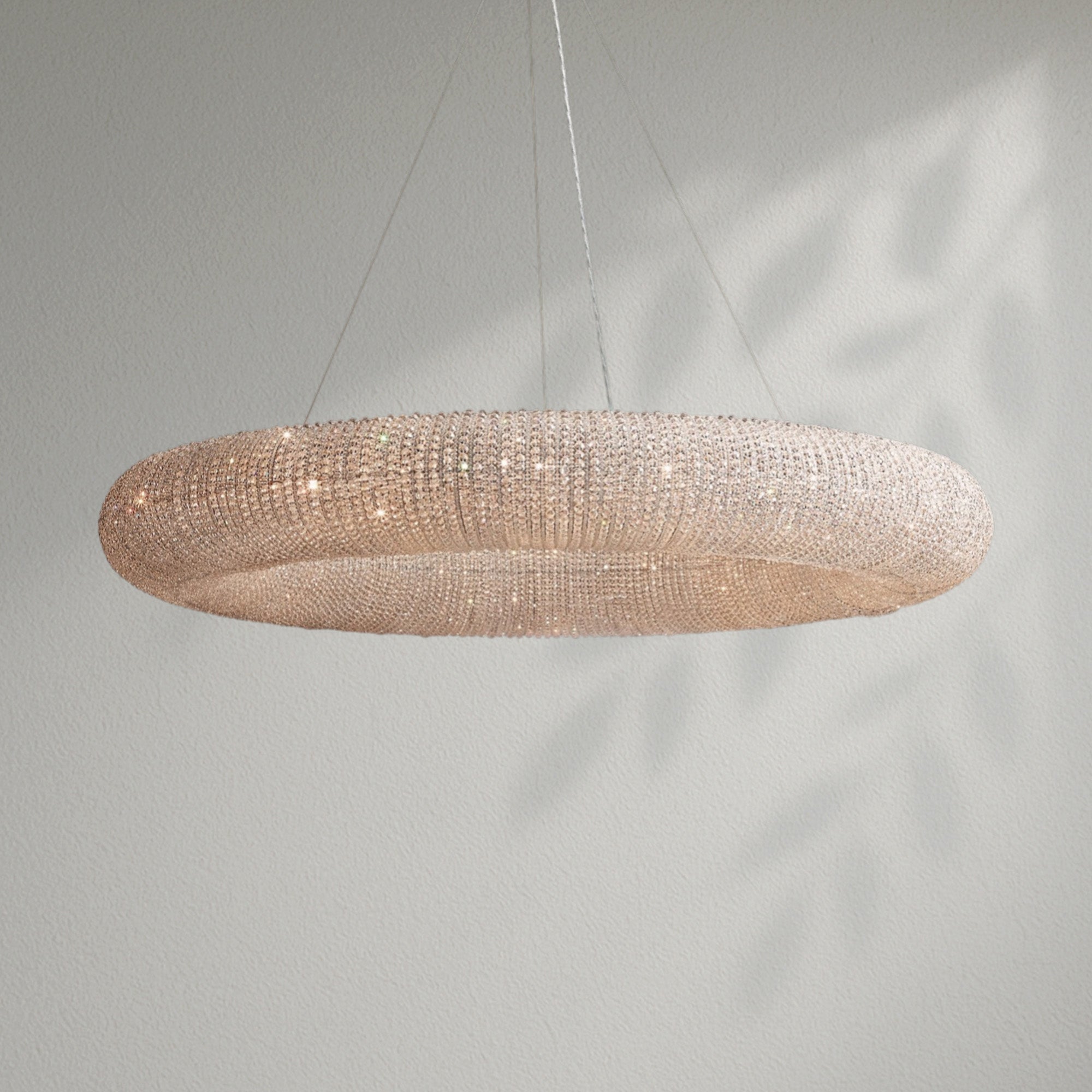 Halos Crystal Round Chandelier