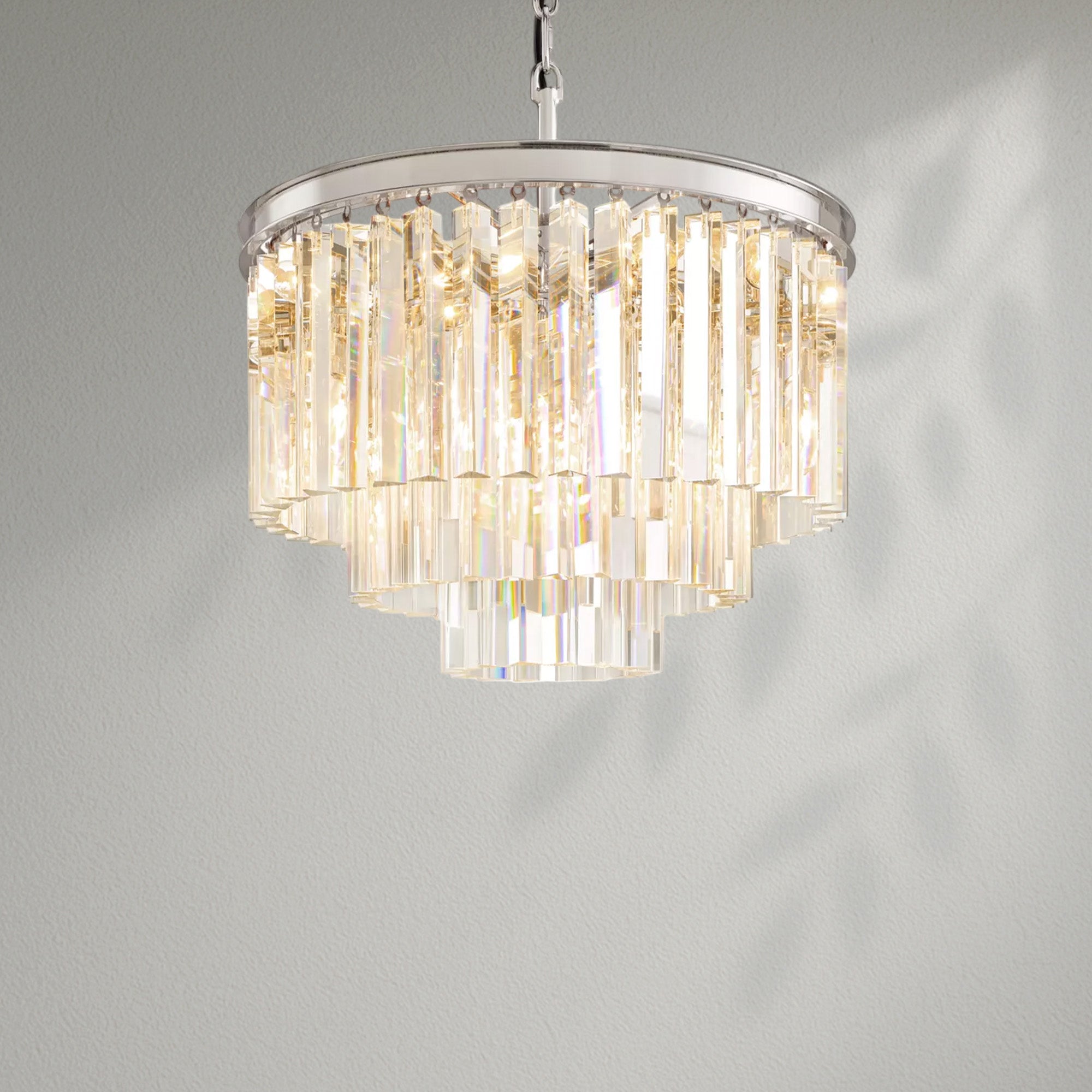 1920s Odeom Round Chandelier