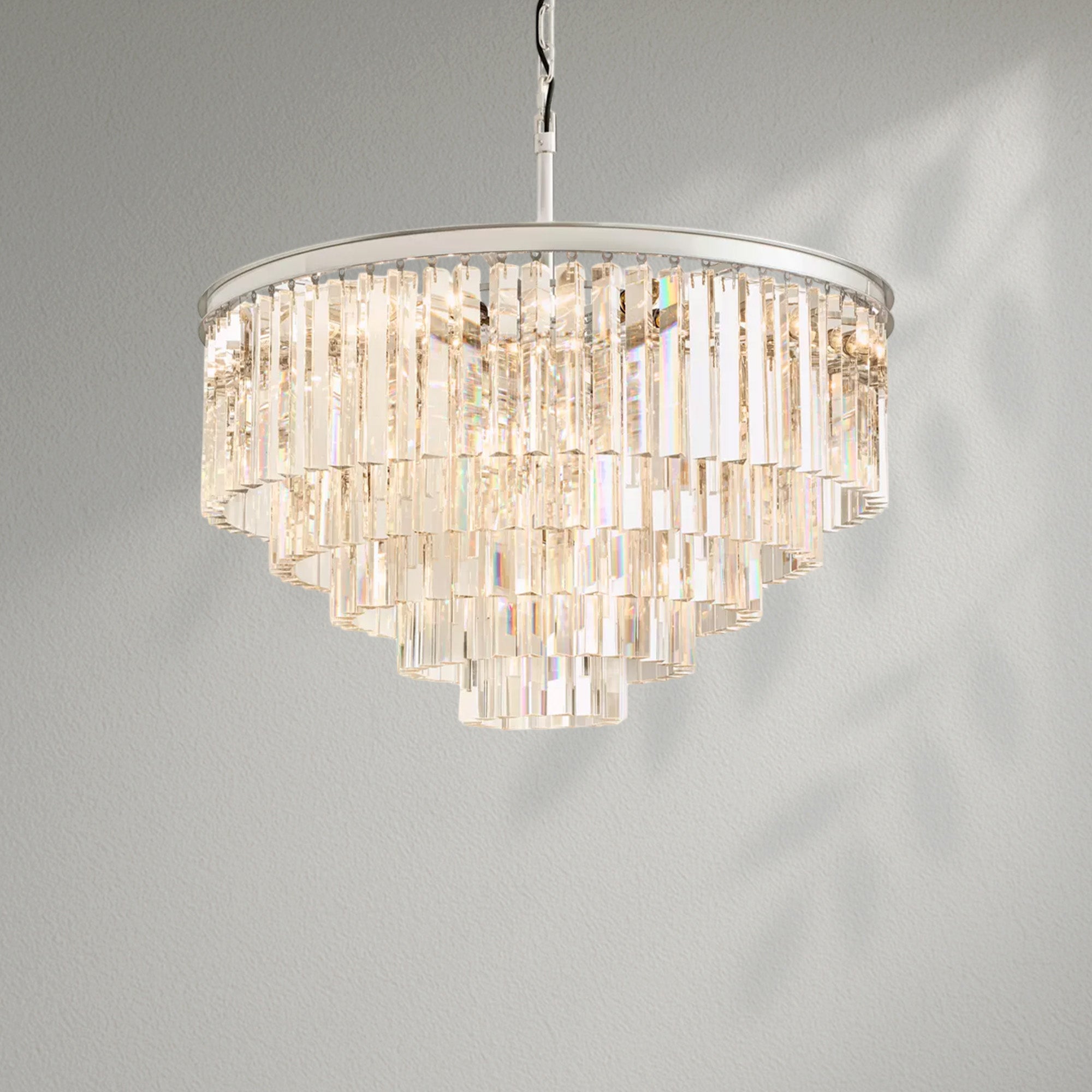 1920s Odeom Round Chandelier
