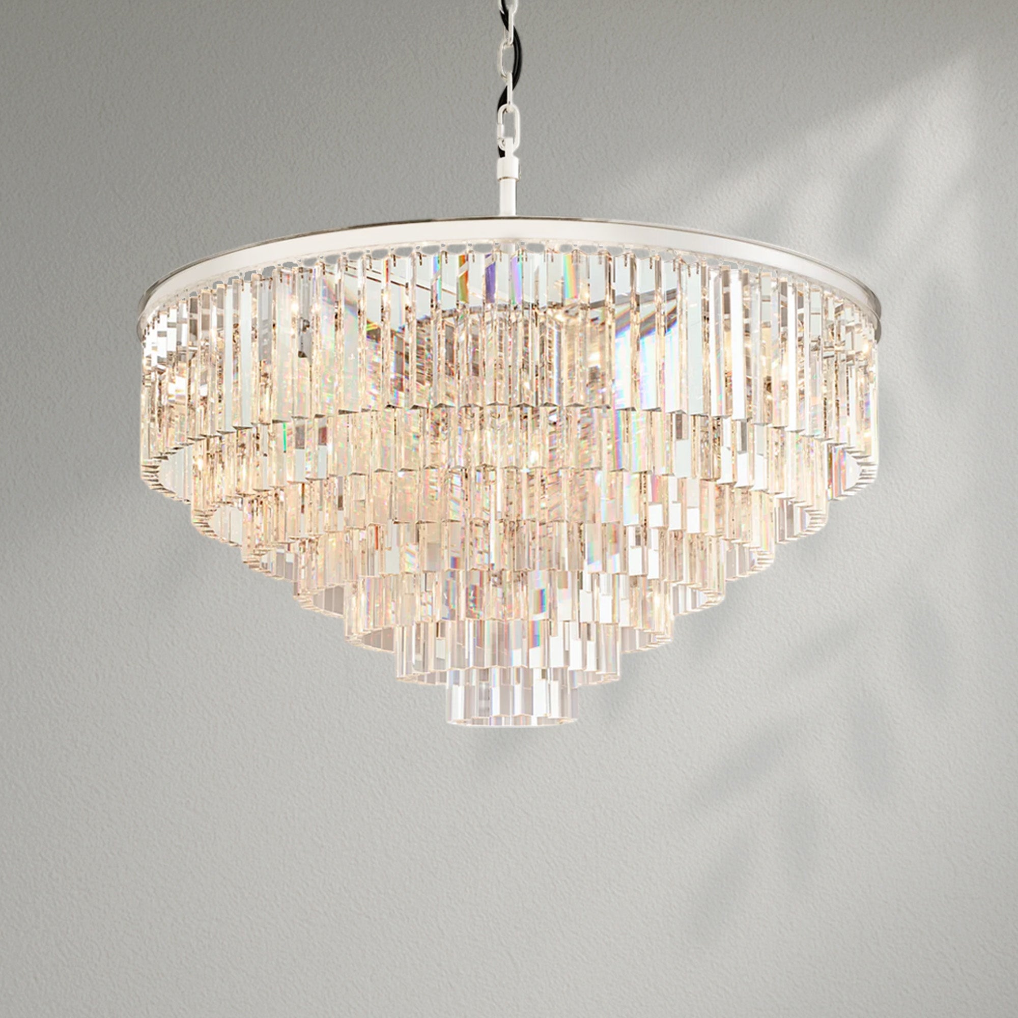 1920s Odeom Round Chandelier