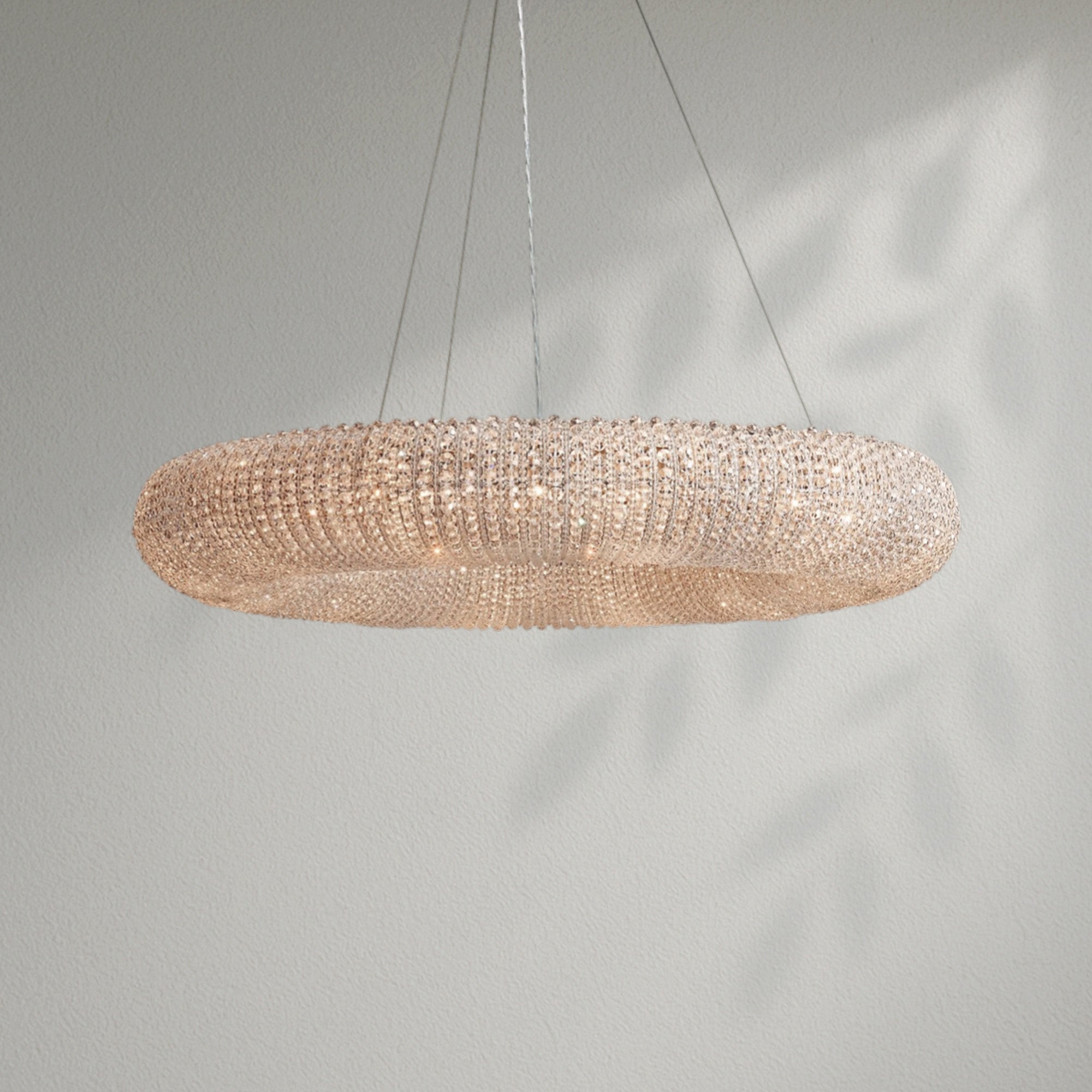 Halos Crystal Round Chandelier