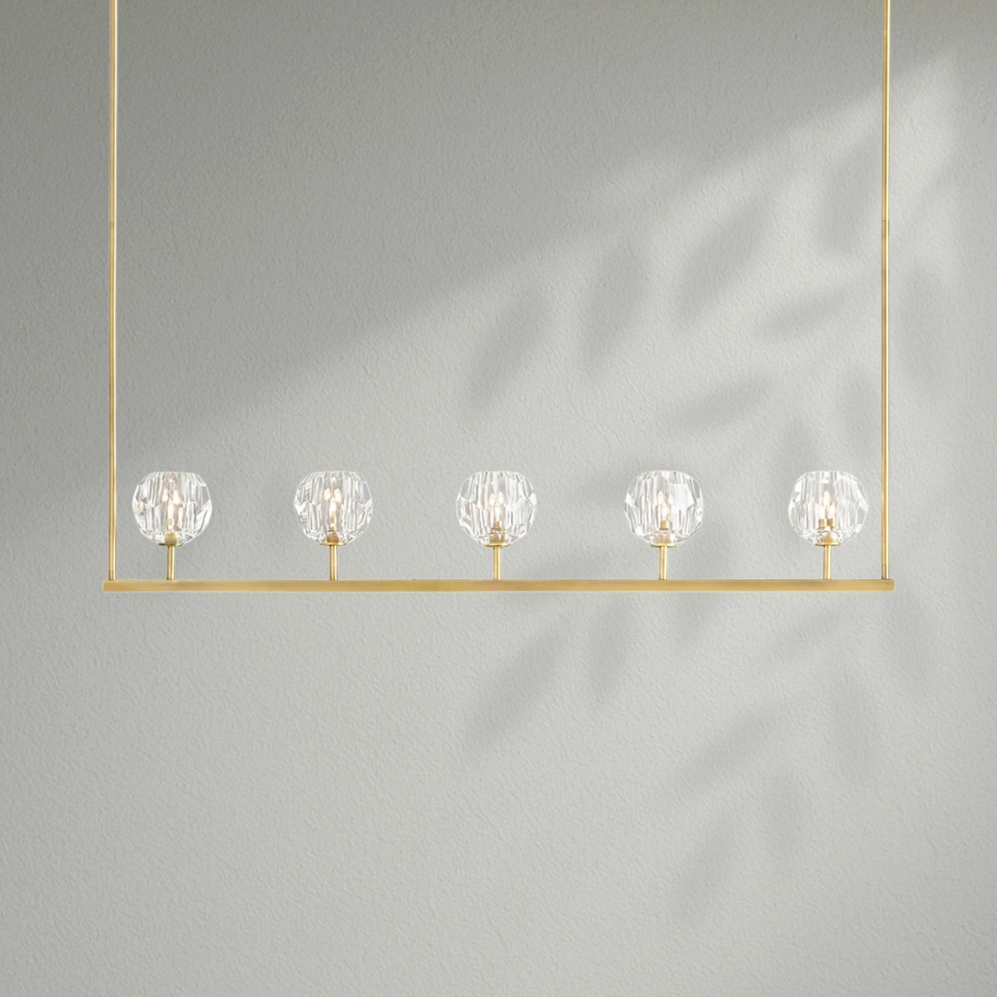 Boule Do Crystal Ball Linear Chandelier