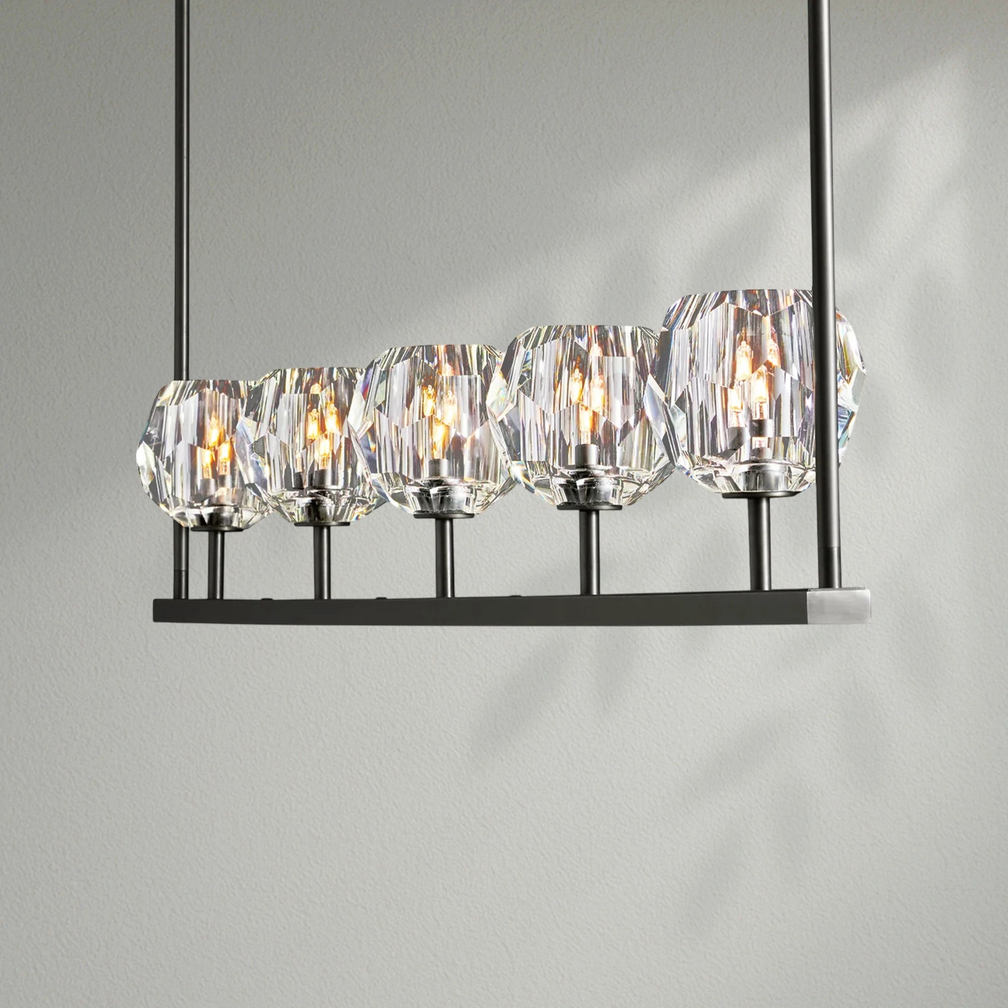 Boule Do Crystal Ball Linear Chandelier