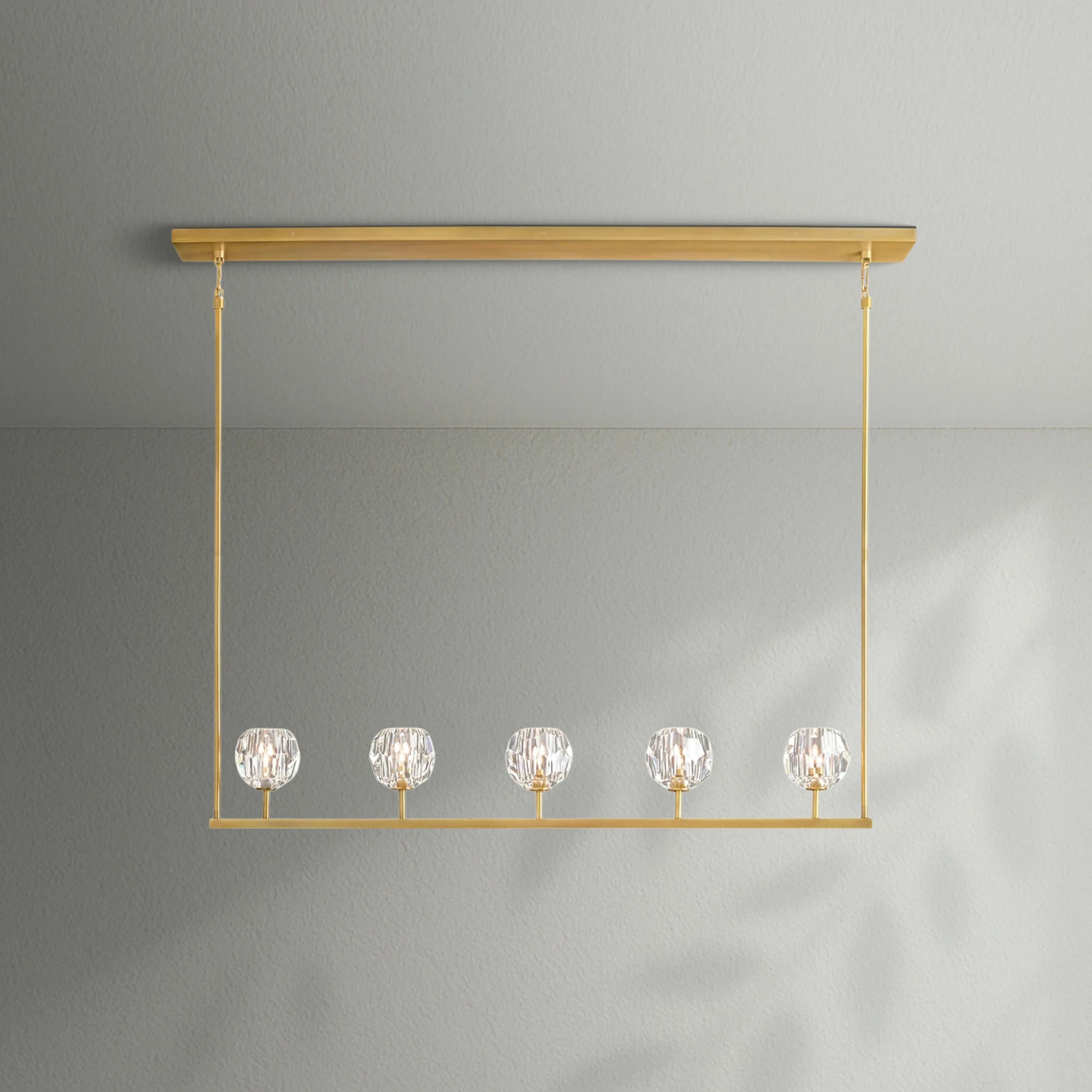 Boule Do Crystal Ball Linear Chandelier