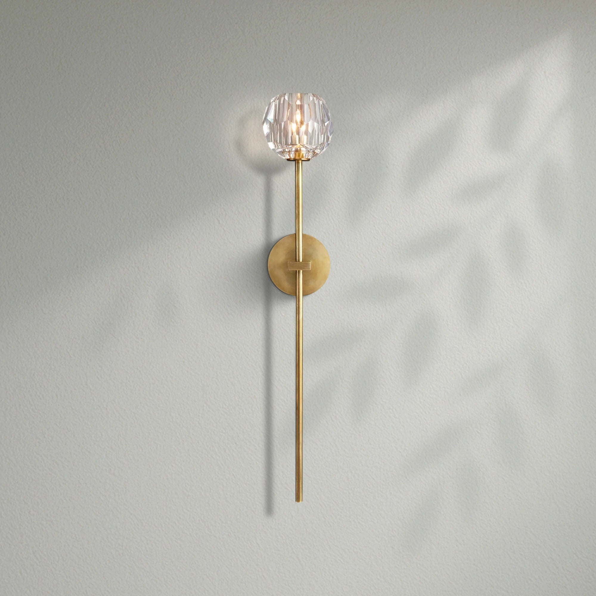 Boule Do Crystal Glass Grand Wall Sconce