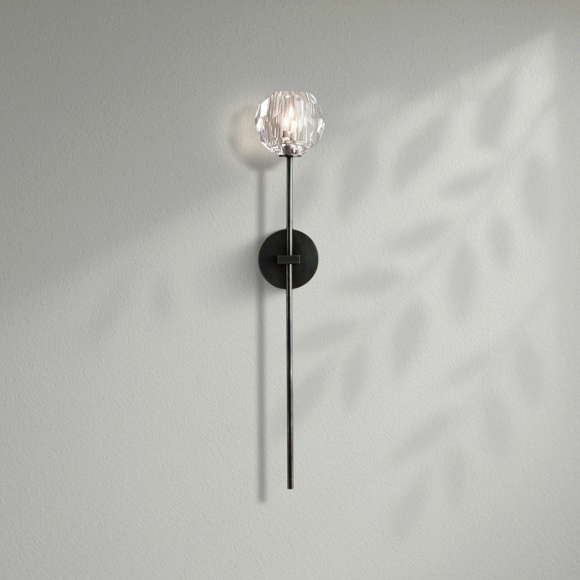 Boule Do Crystal Glass Grand Wall Sconce
