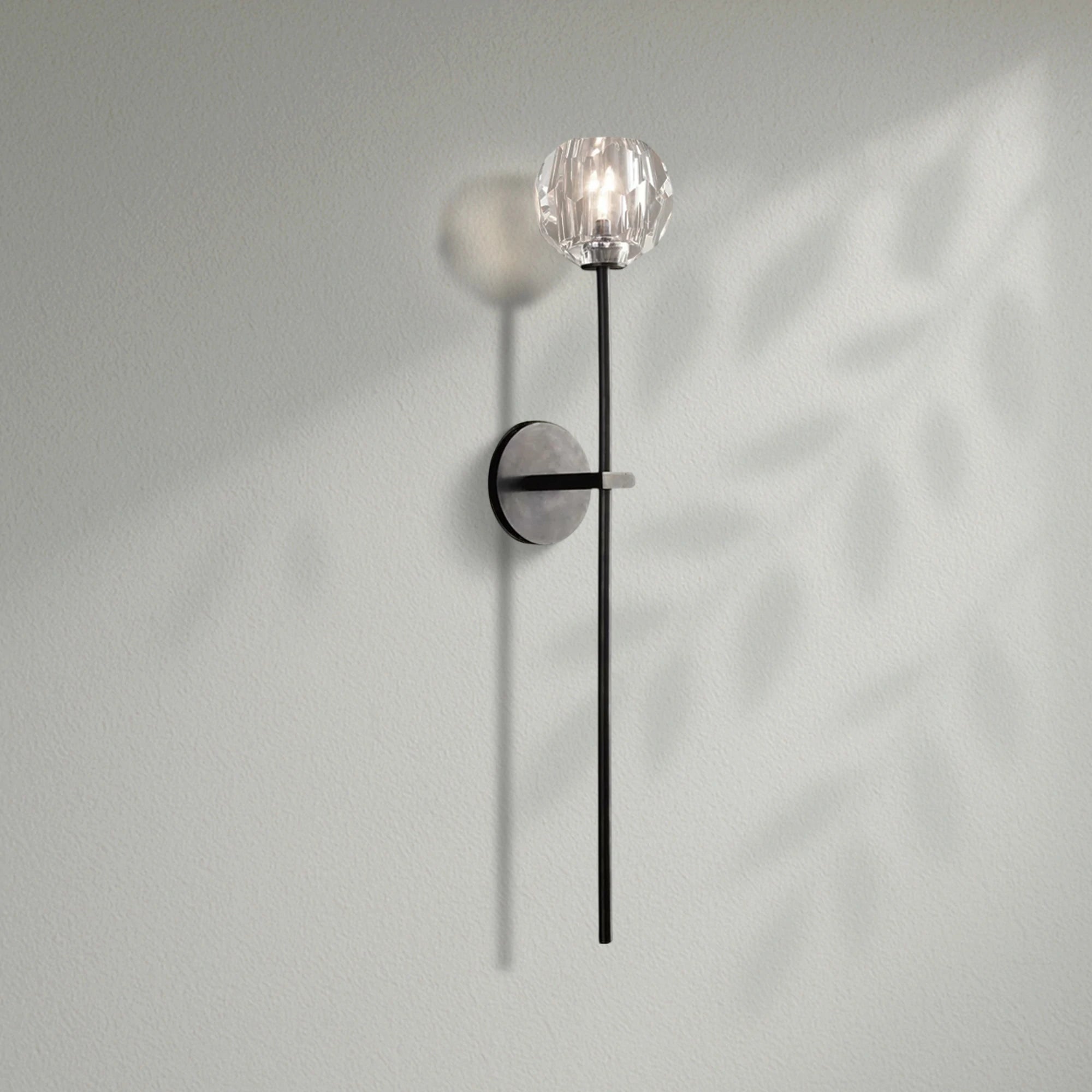Boule Do Crystal Glass Grand Wall Sconce