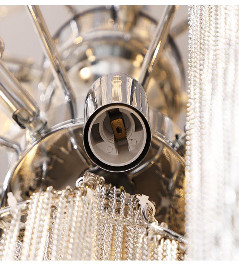 Luster Gaze Veridian Bloom 6-Light Branch Chandelier - Background Shot
